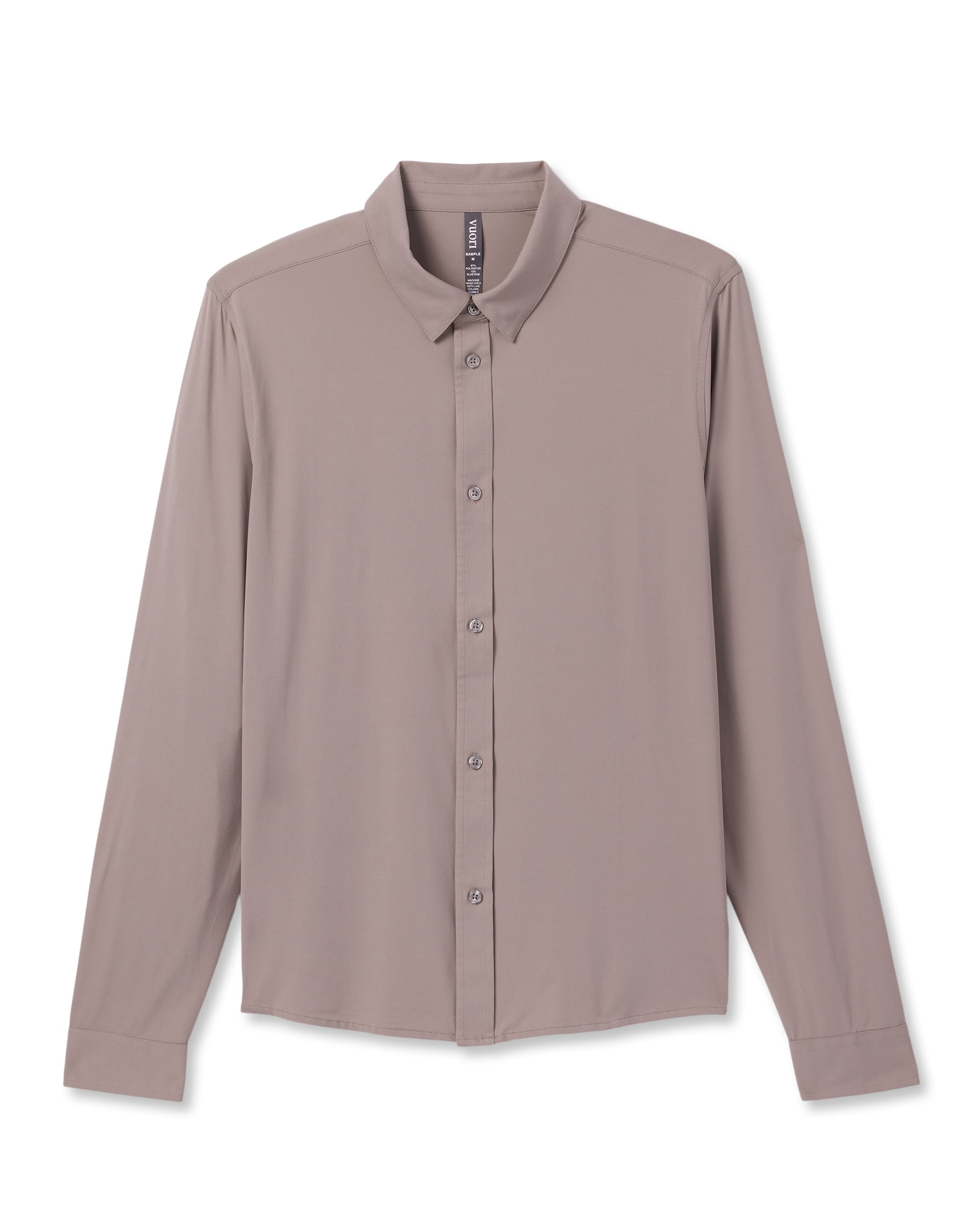 Long Sleeve TravelLite Button Down | Mocha - Image 6