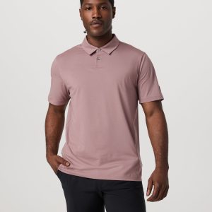 Short Sleeve Feather Polo | Zion Rose