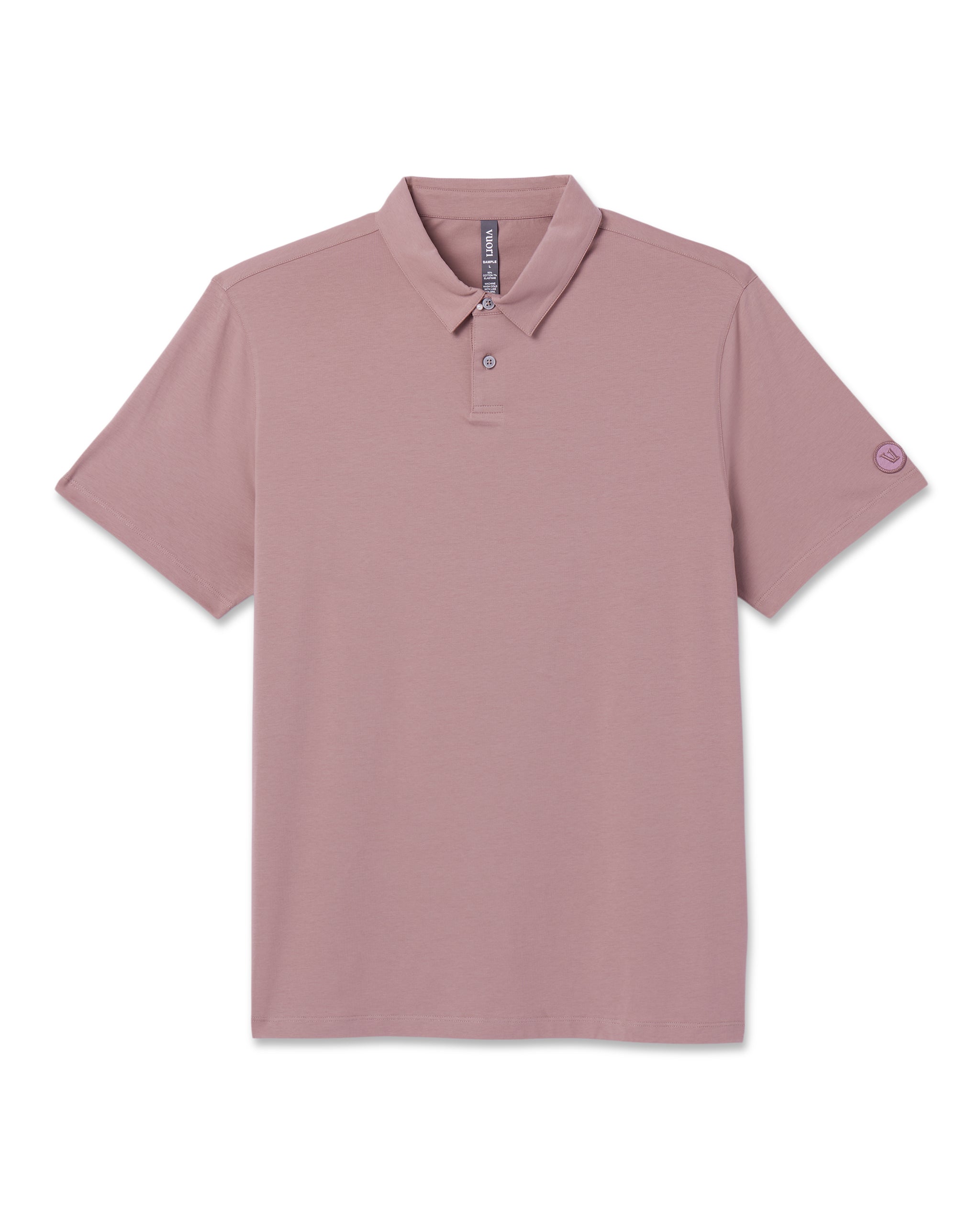 Short Sleeve Feather Polo | Zion Rose - Image 6