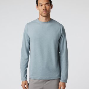 Long Sleeve Ponto Performance Tee | Steel Heather