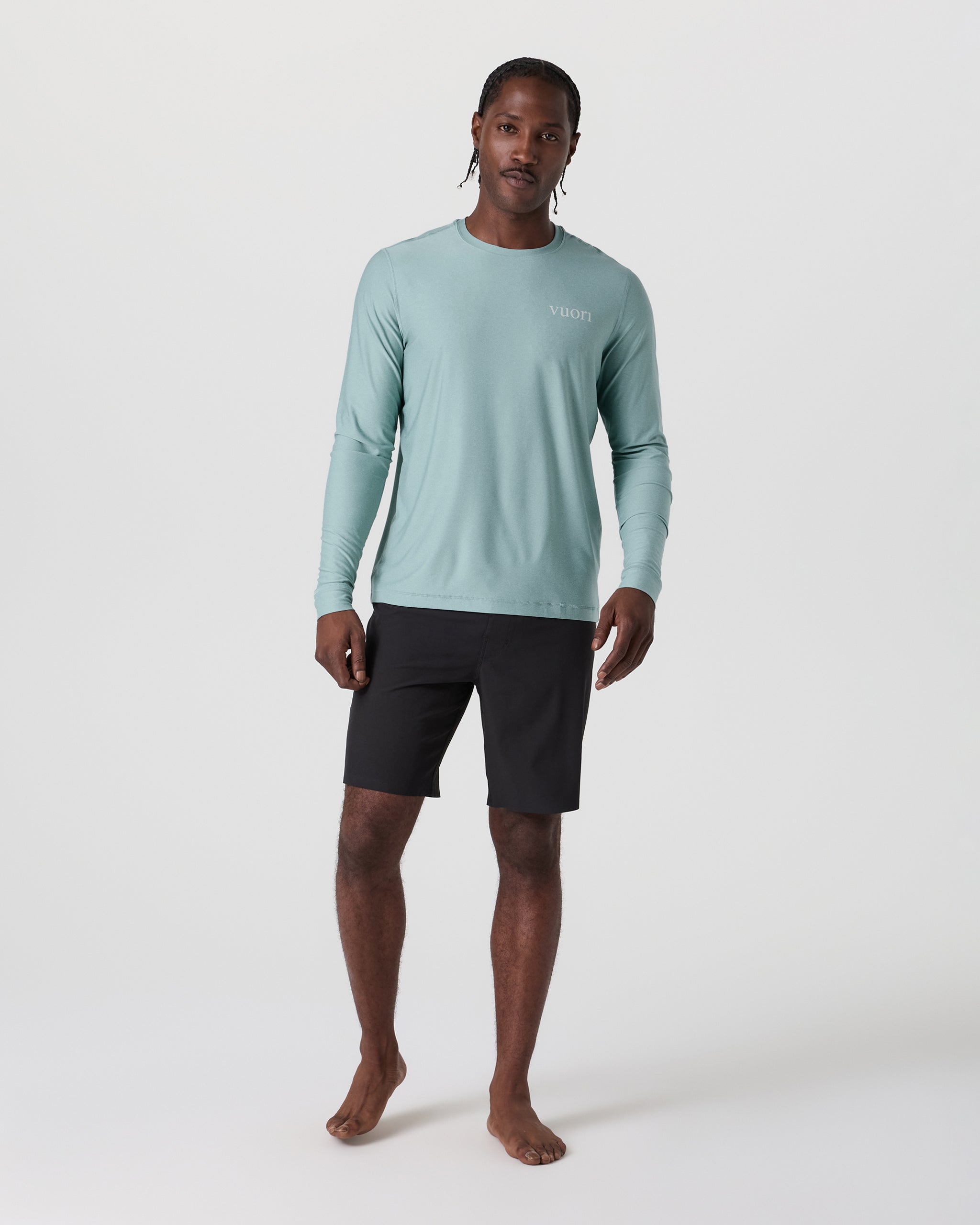 Uluwatu Long Sleeve | Sea Spray Heather - Image 3