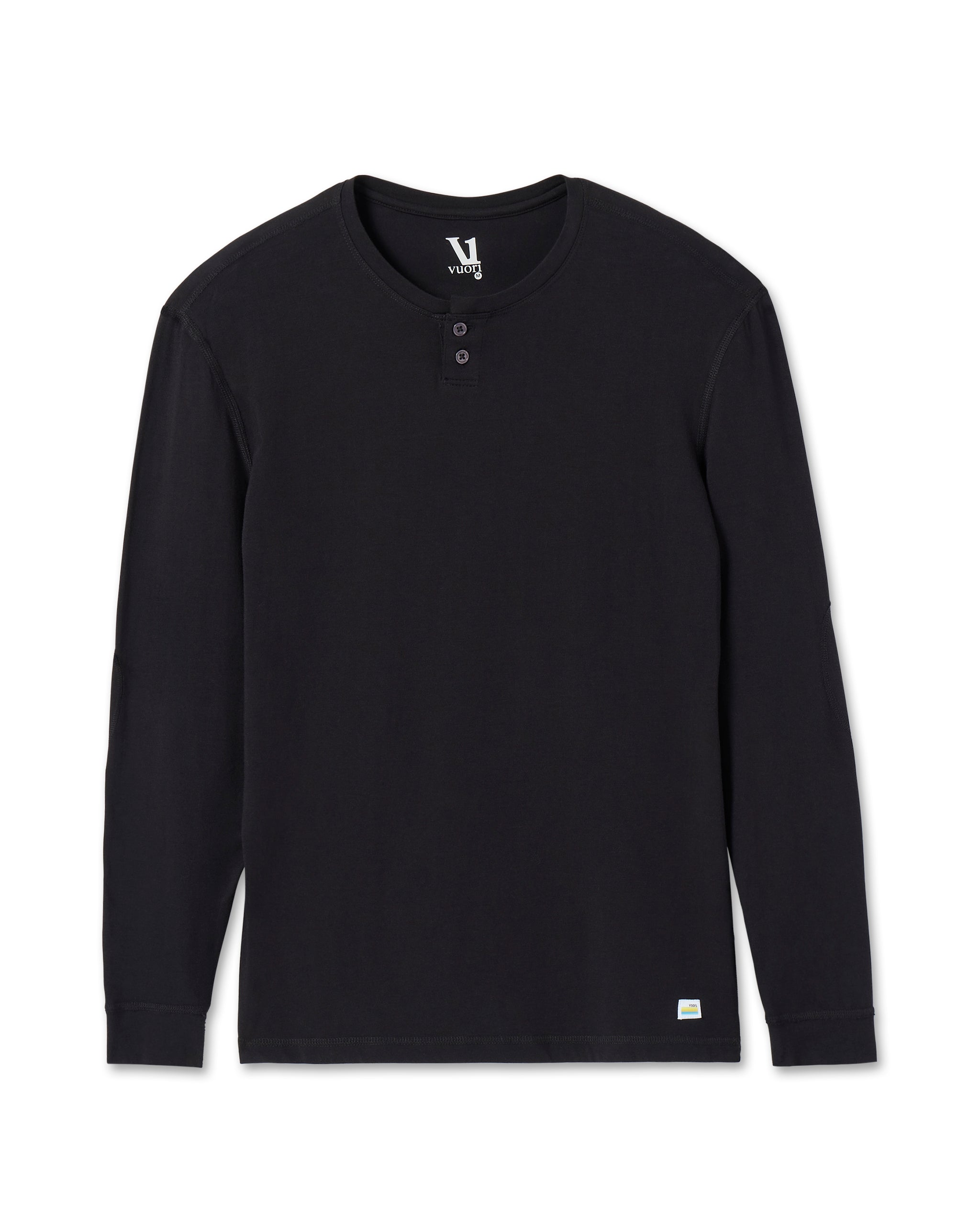Long-Sleeve Ever Henley | Black - Image 7