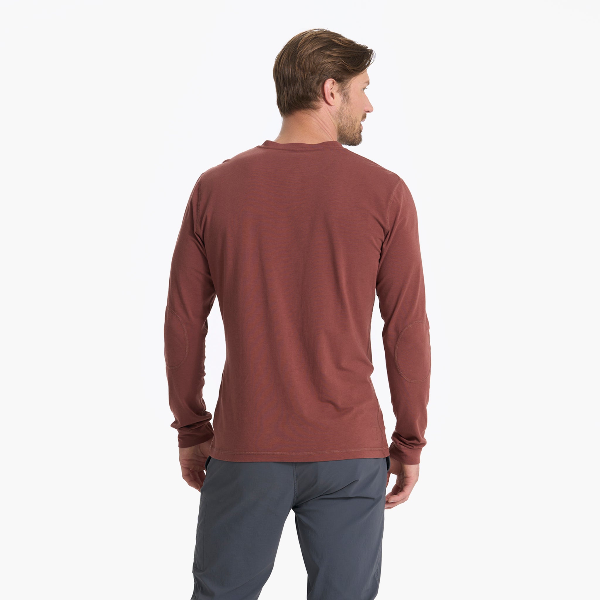 Long-Sleeve Ever Henley | Cedar - Image 4