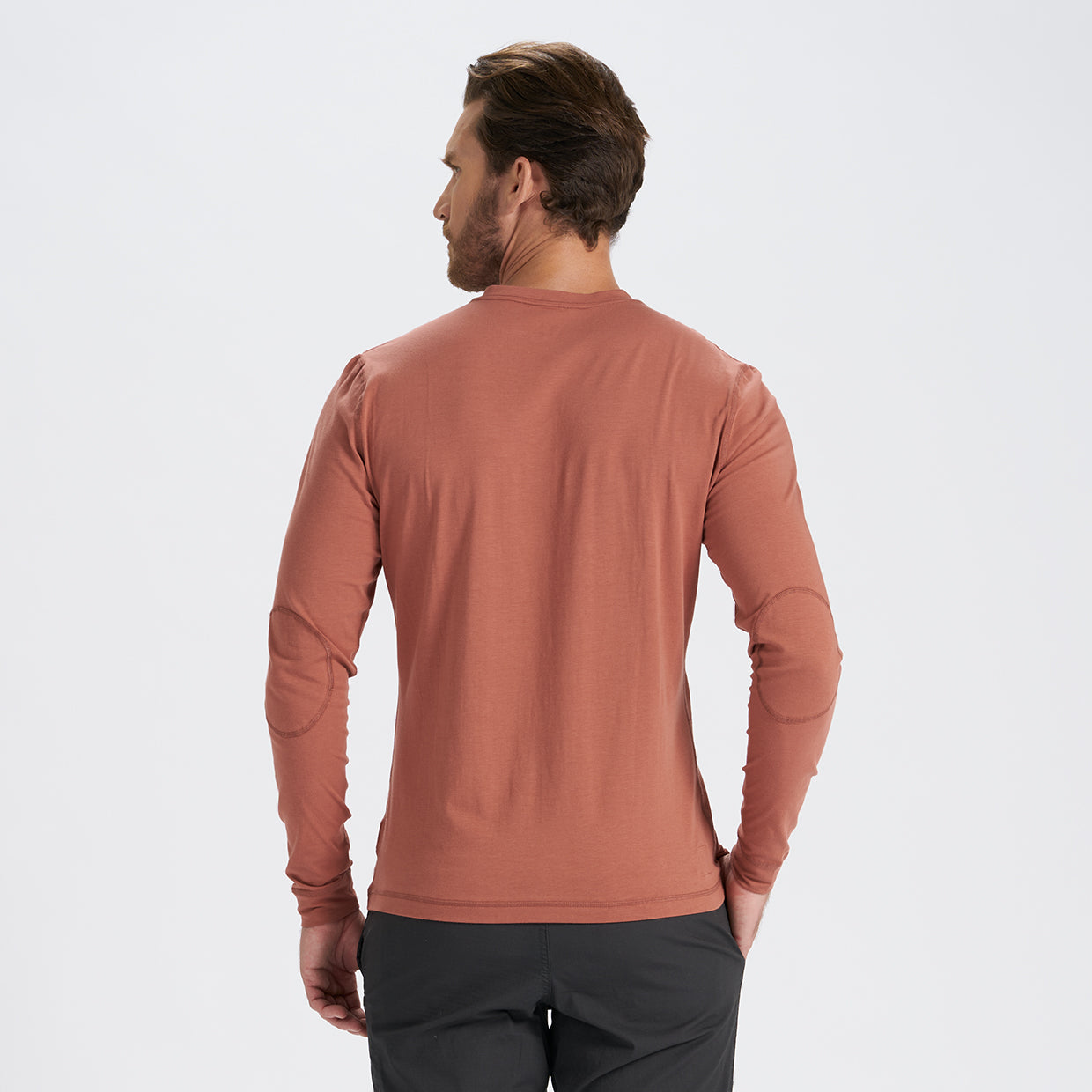 Long-Sleeve Ever Henley | Copper - Image 3