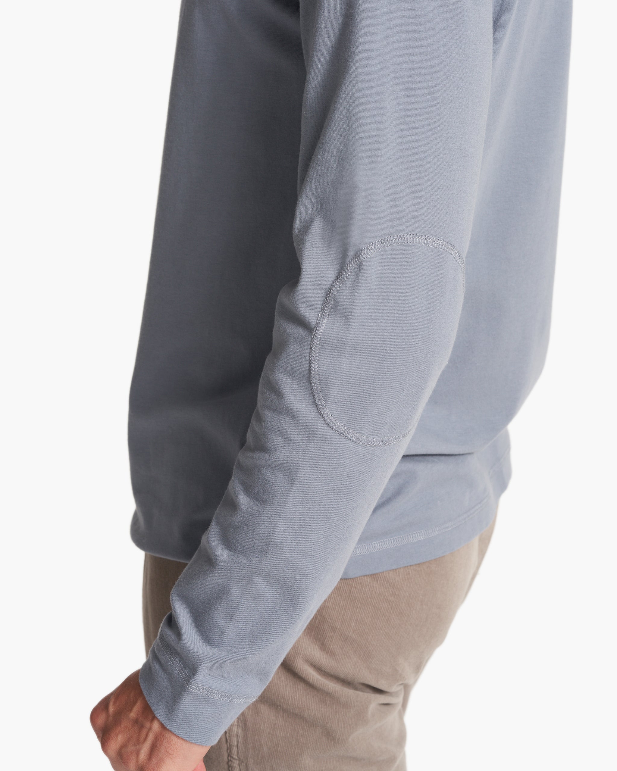 Long-Sleeve Ever Henley | Flint - Image 5