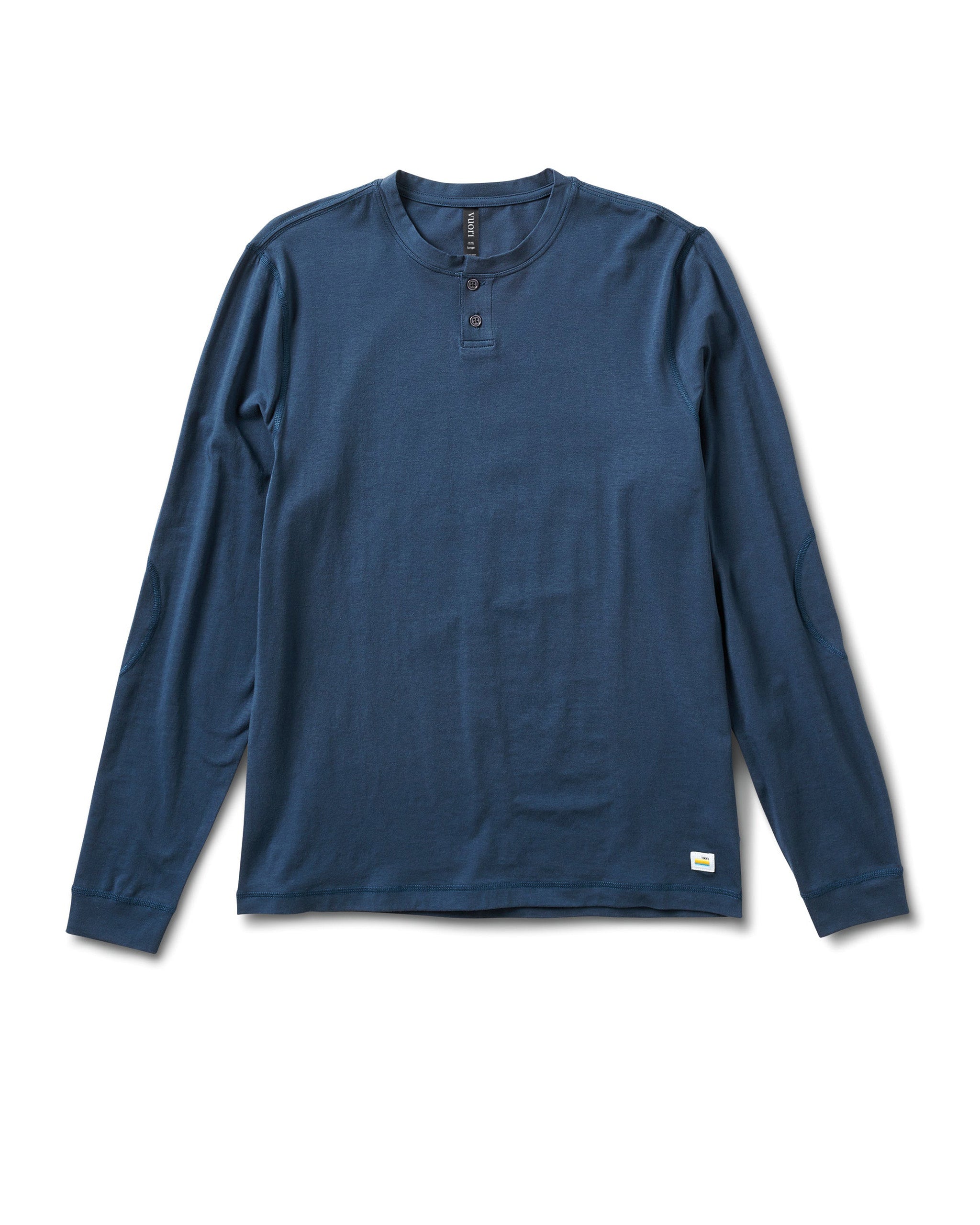 Long-Sleeve Ever Henley | Indigo - Image 4