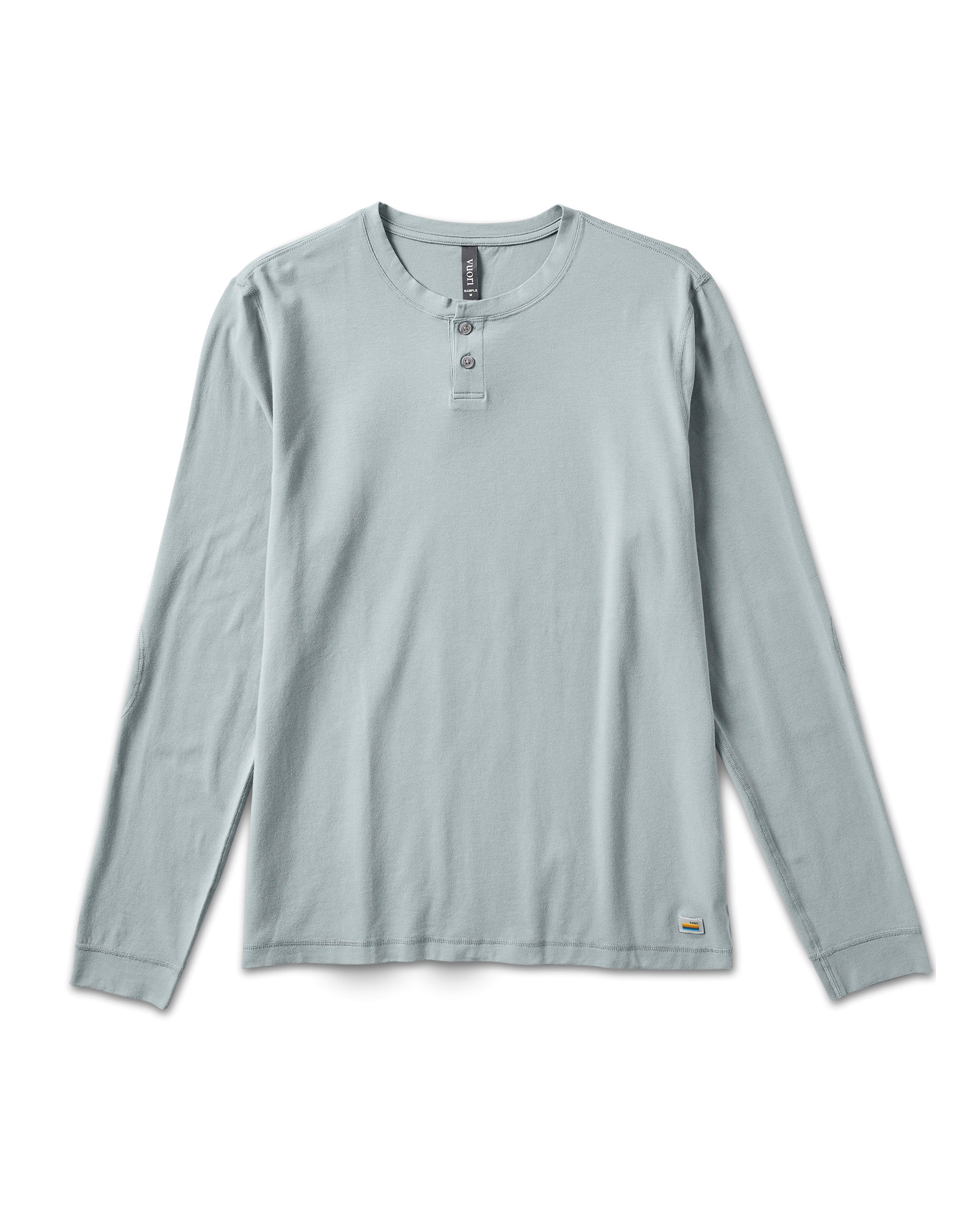 Long Sleeve Ever Henley | Stormy - Image 8