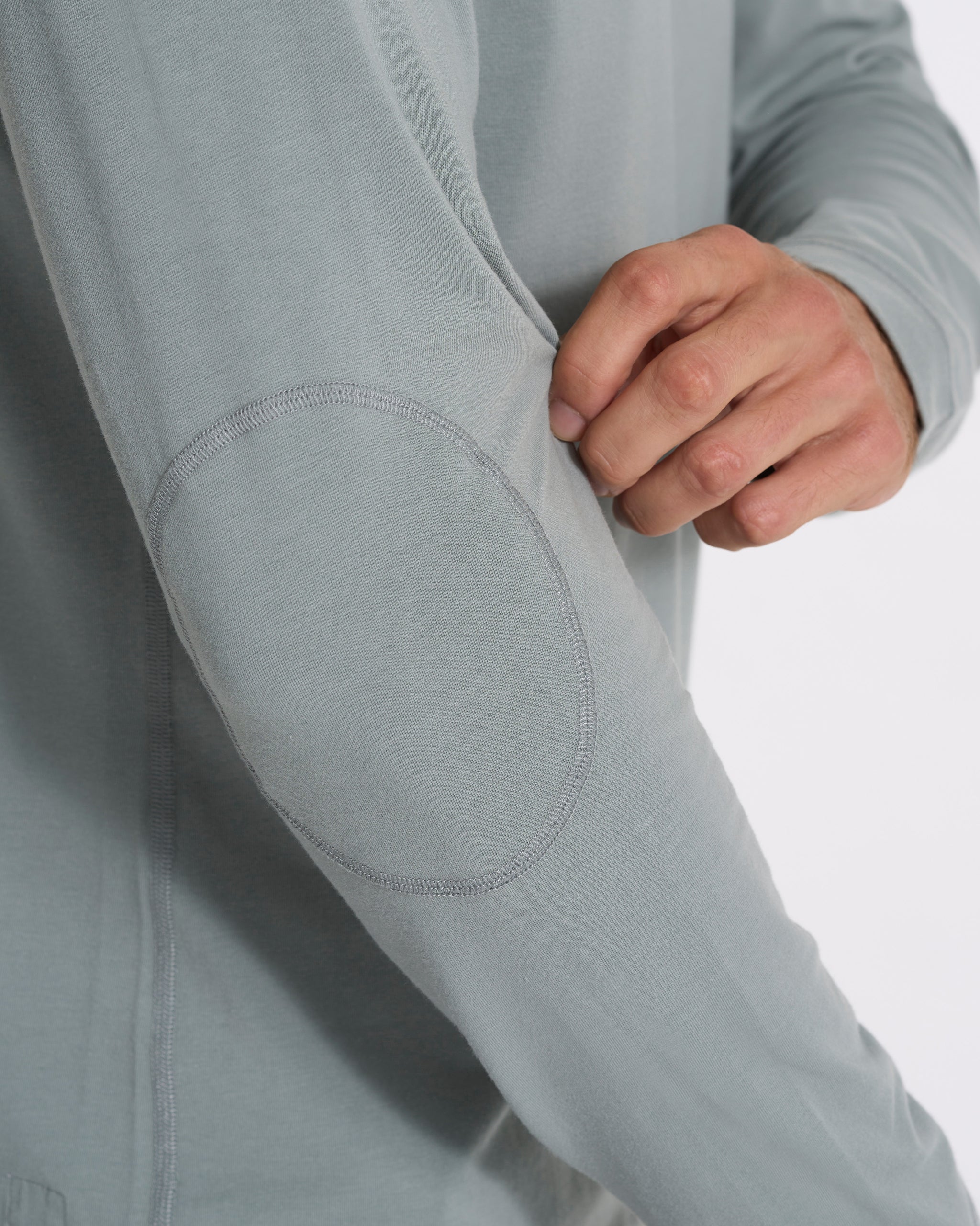 Long Sleeve Ever Henley | Stormy - Image 7