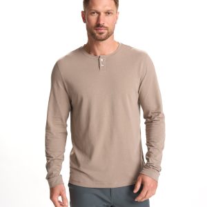 Long-Sleeve Ever Henley | Walnut