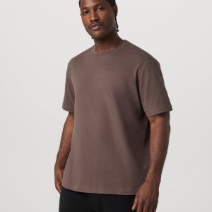 Short Sleeve Vuori Heavyweight Cotton Tee - Relaxed Fit | Huckleberry