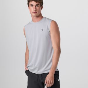 Viewpoint Muscle Tank | Sky Grey