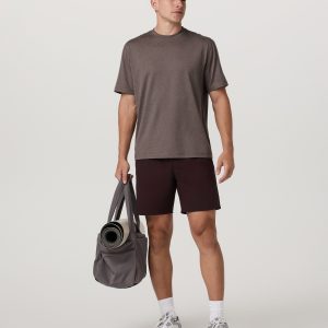 Short Sleeve Ponto Tee - Relaxed Fit | Huckleberry Heather