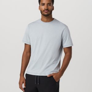 Short Sleeve Ponto Tee - Relaxed Fit | Harbor Grey Heather