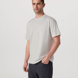 Short Sleeve Ponto Tee - Relaxed Fit | Salt Heather
