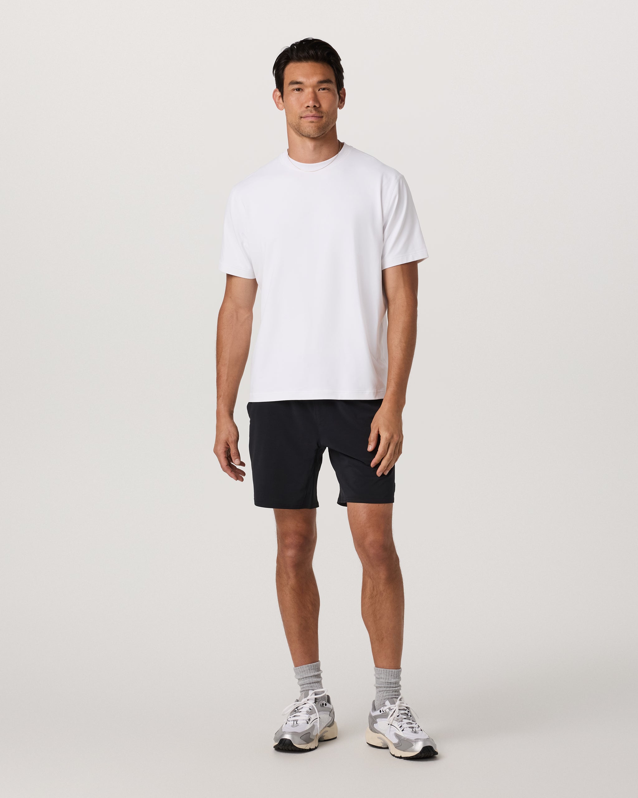 Short Sleeve Ponto Tee - Relaxed Fit | White - Image 4