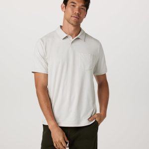 Short Sleeve Ponto Performance Polo | Salt Heather