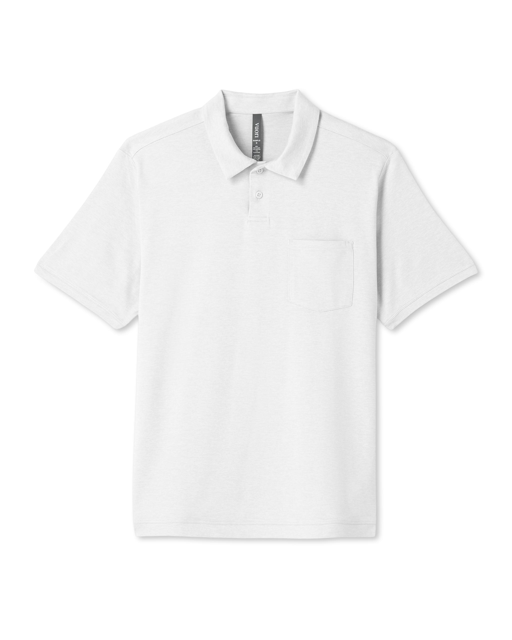 Short Sleeve Ponto Performance Polo | White - Image 6