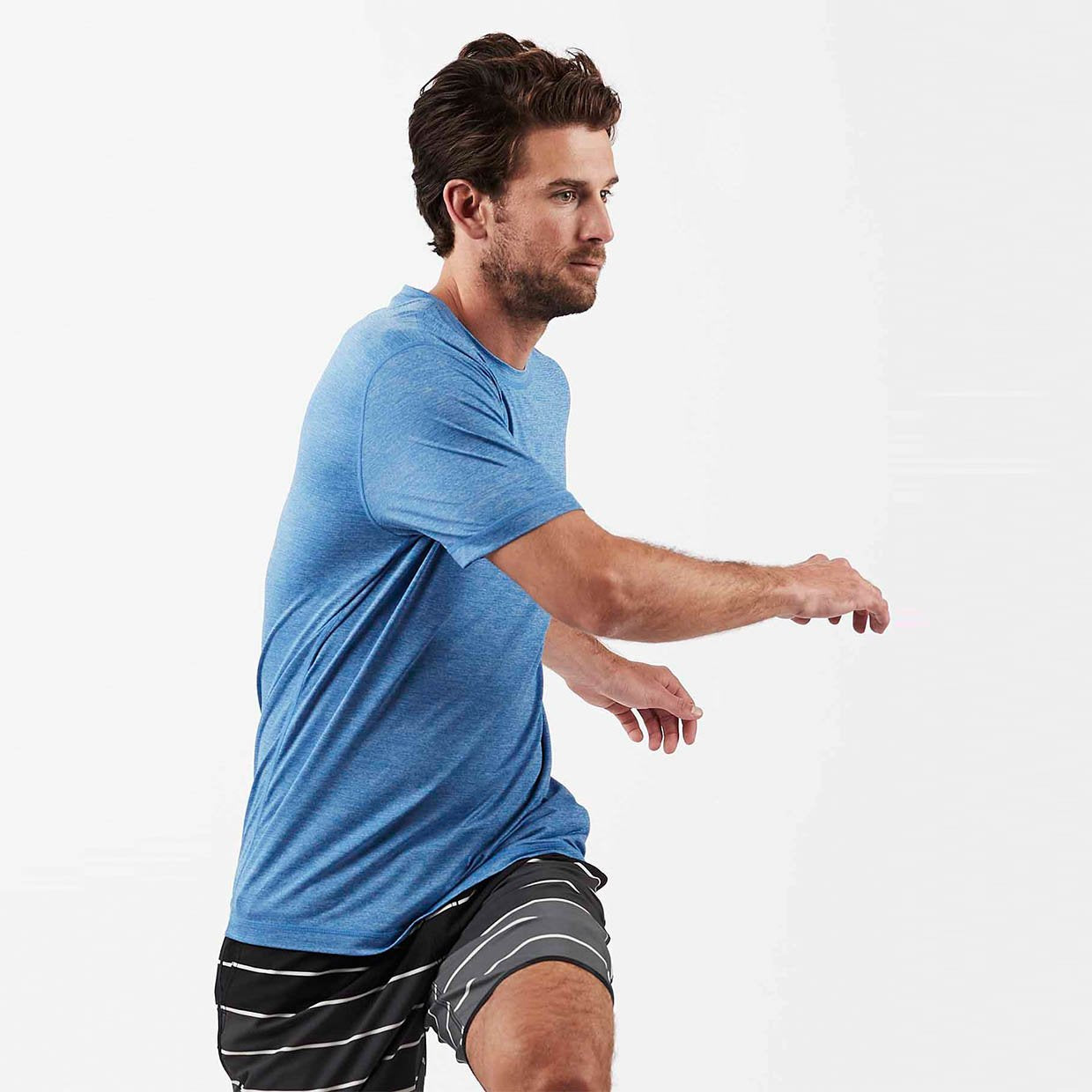 Tradewind Performance Tee | Azure