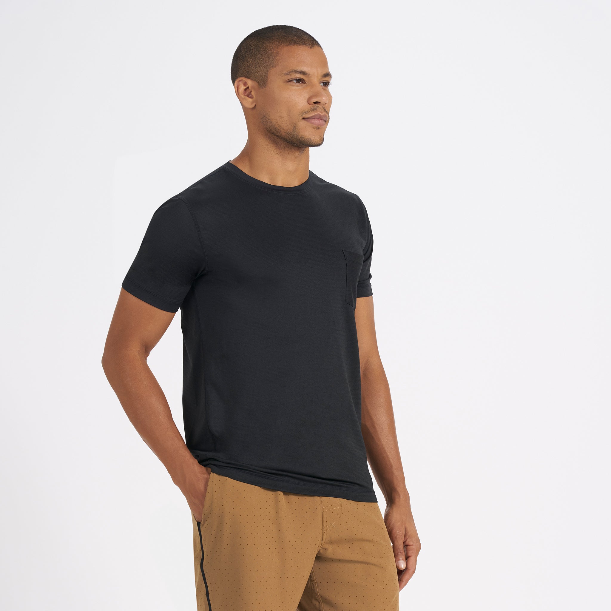 Tradewind Performance Tee | Black - Image 2
