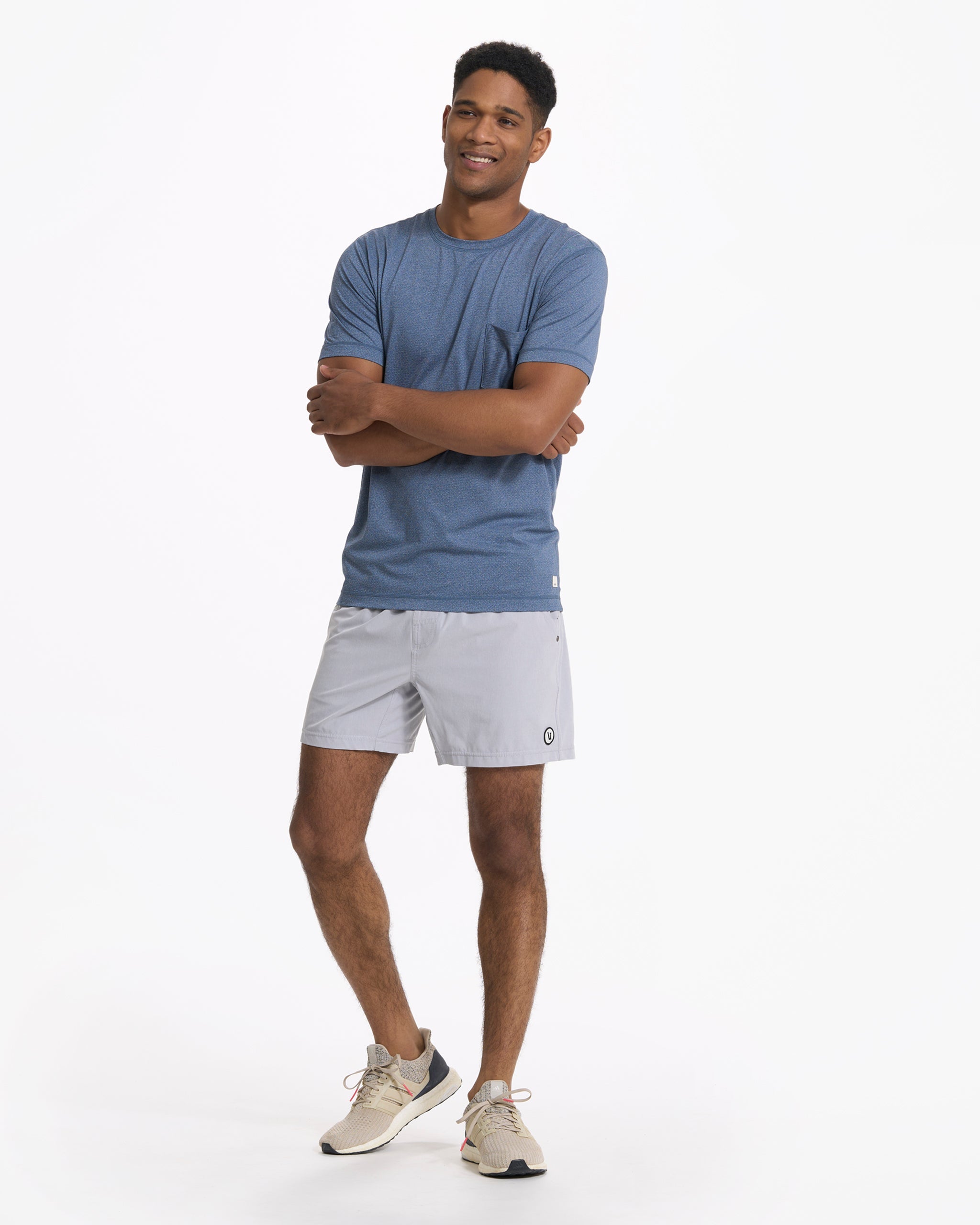 Tradewind Performance Tee | Coastal Heather - Image 4