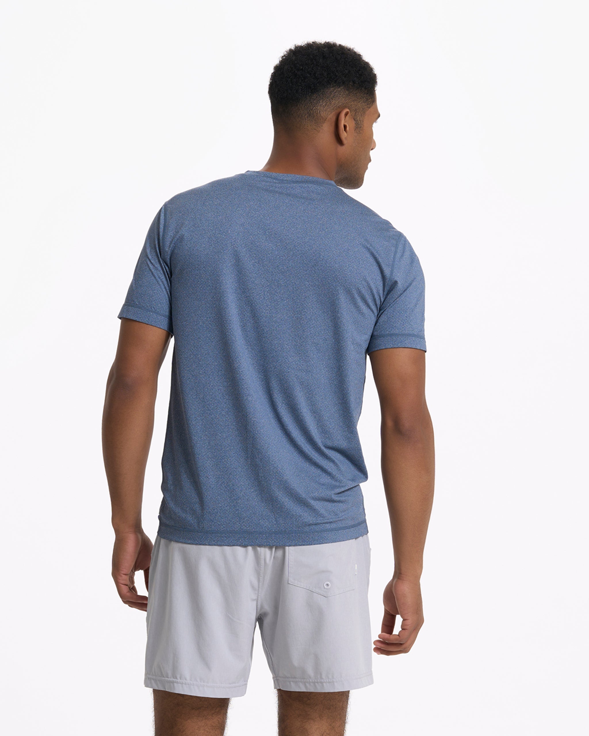 Tradewind Performance Tee | Coastal Heather - Image 3