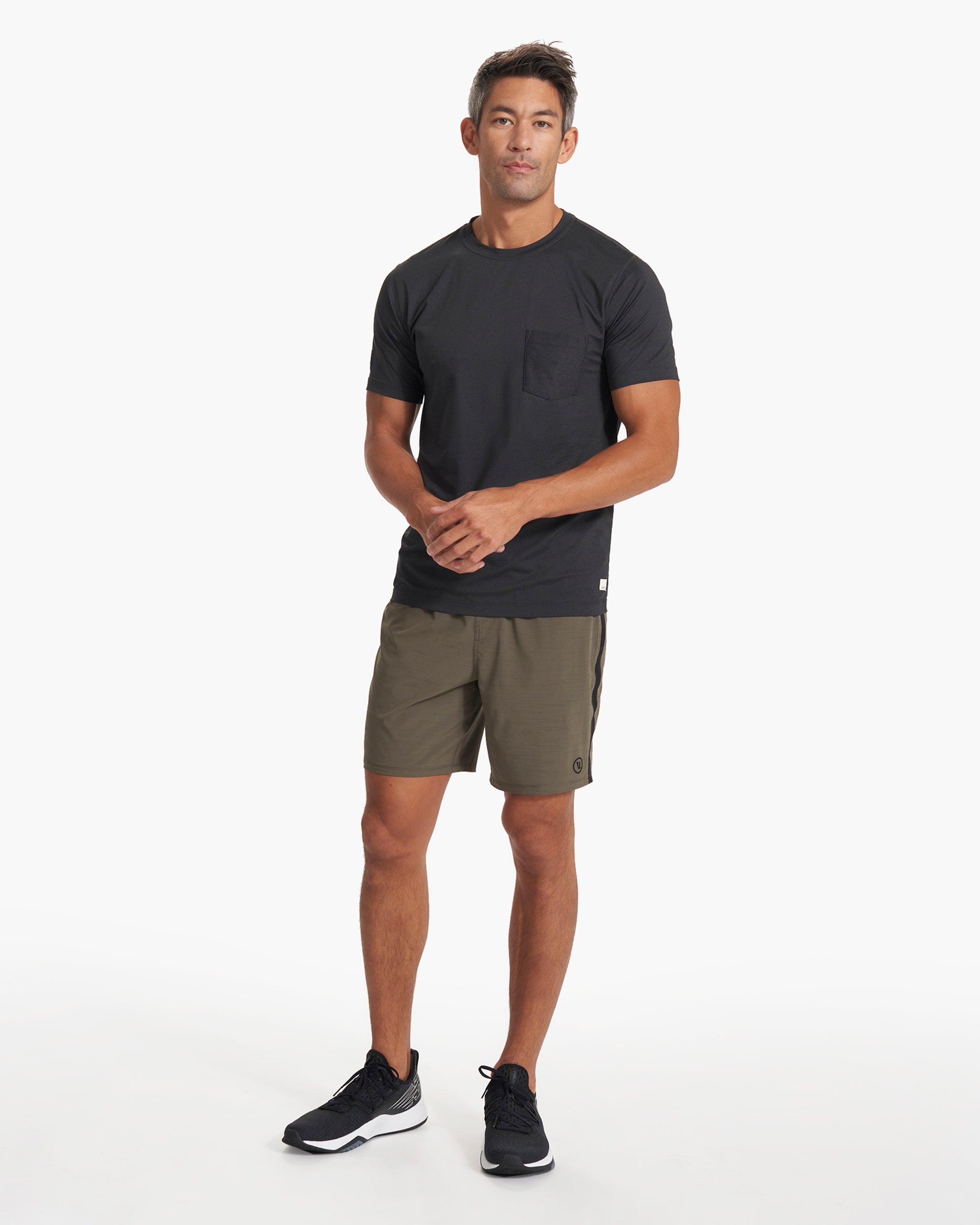 Tradewind Performance Tee | Black Heather - Image 4