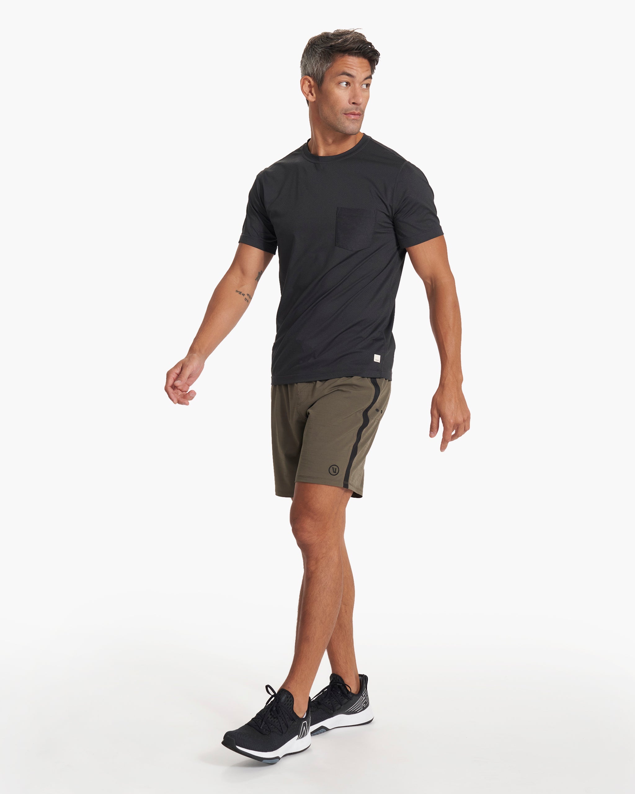 Tradewind Performance Tee | Black Heather - Image 5