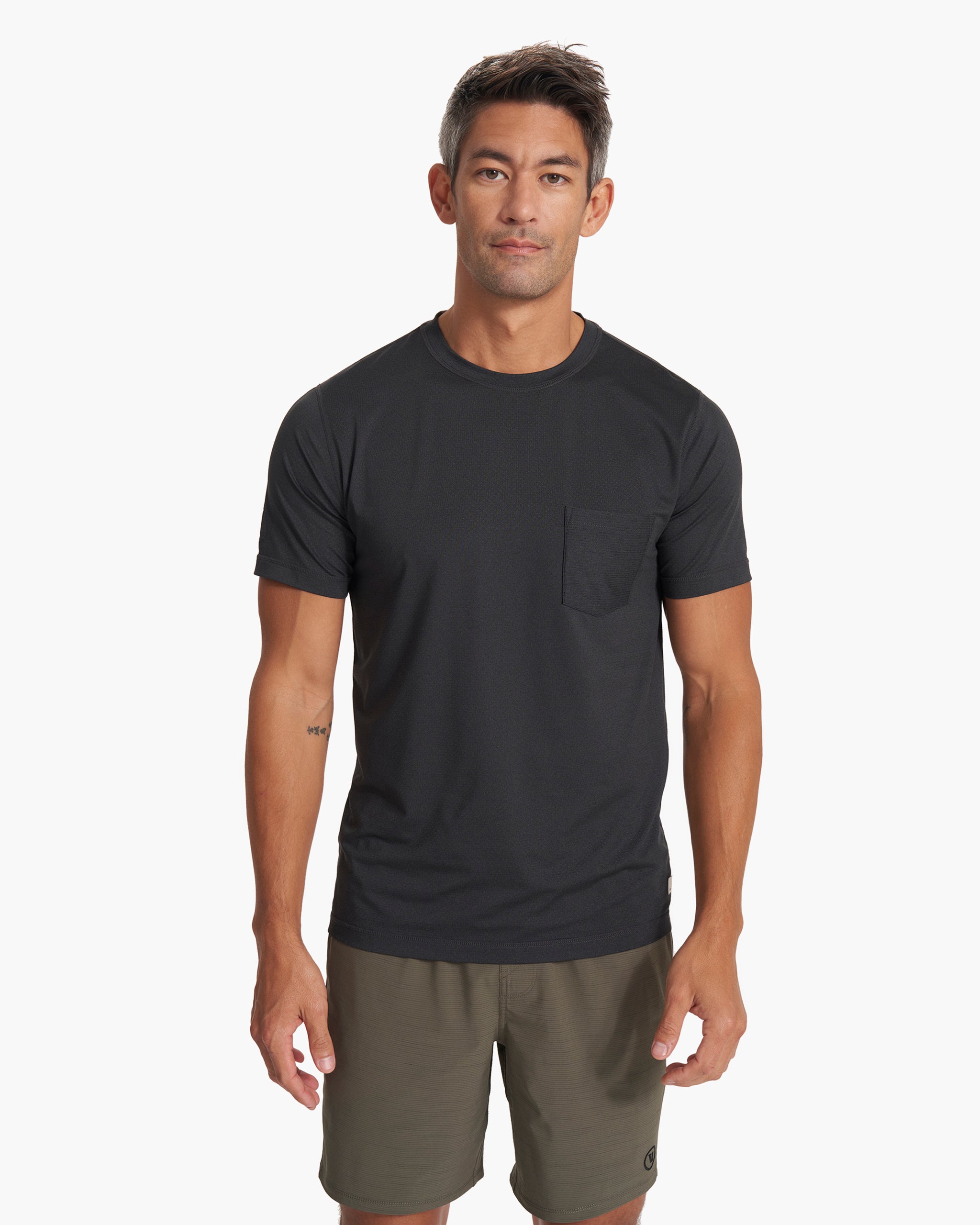 Tradewind Performance Tee | Black Heather