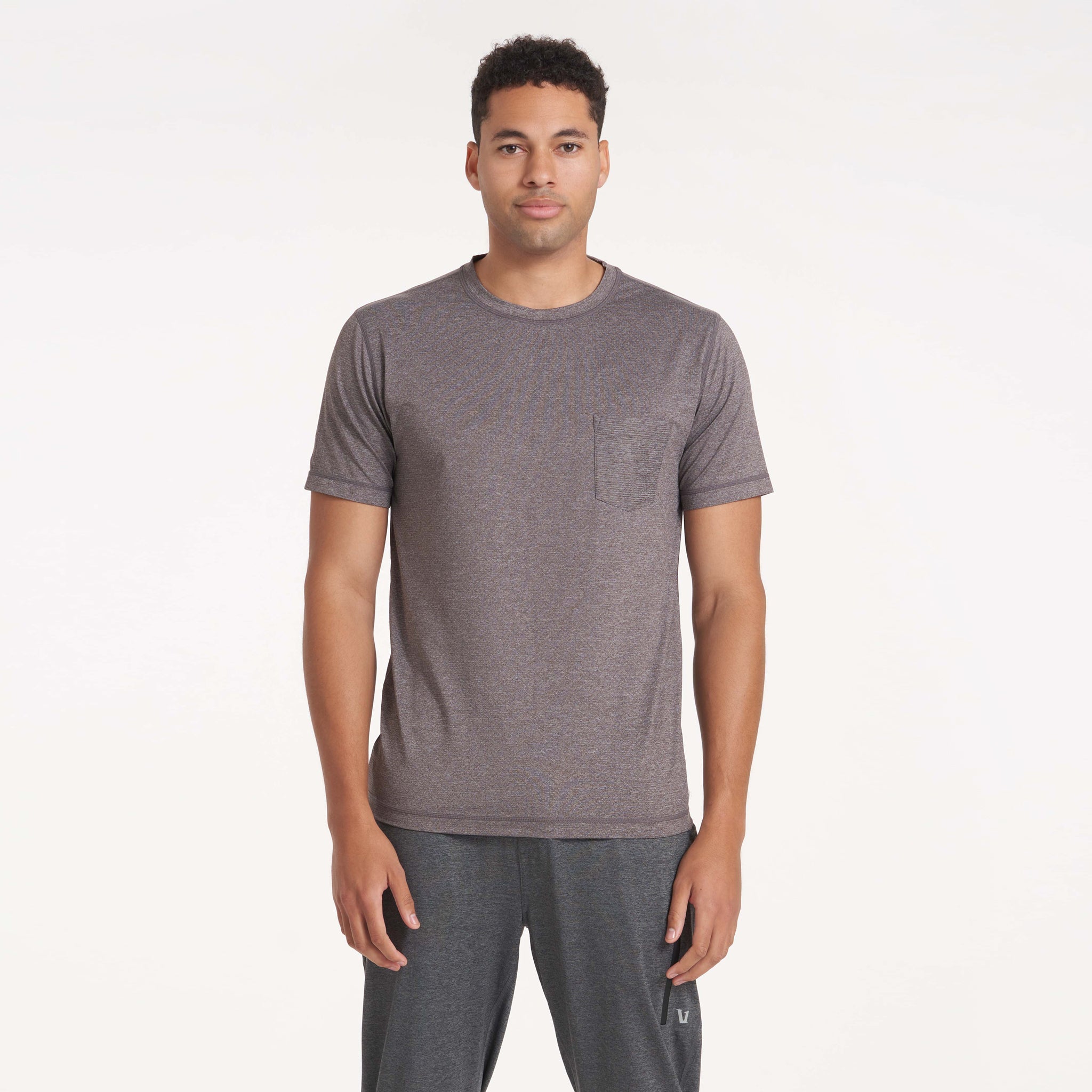 Tradewind Performance Tee | Quartz Heather