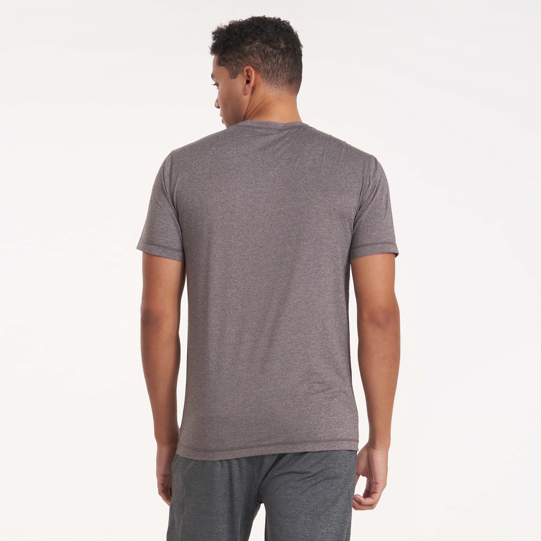 Tradewind Performance Tee | Quartz Heather - Image 3