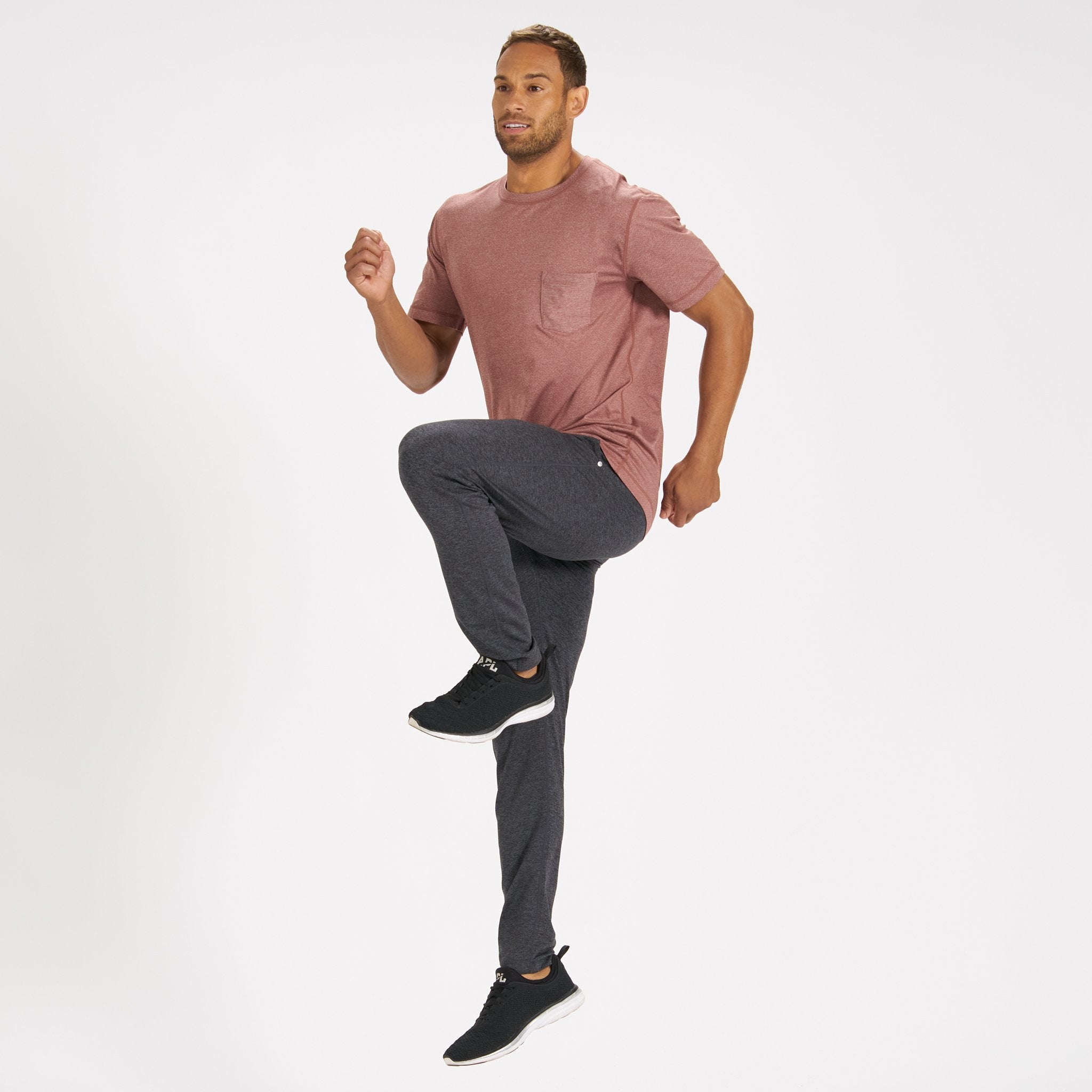 Tradewind Performance Tee | Red Clay Heather