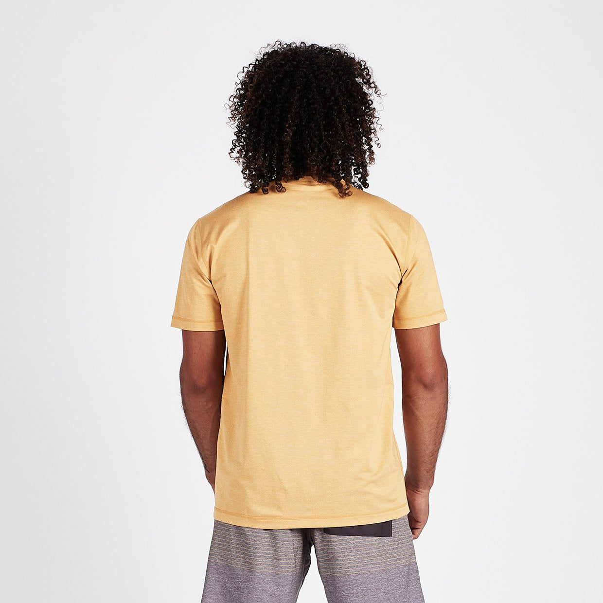 Tradewind Performance Tee | Saffron Heather - Image 2
