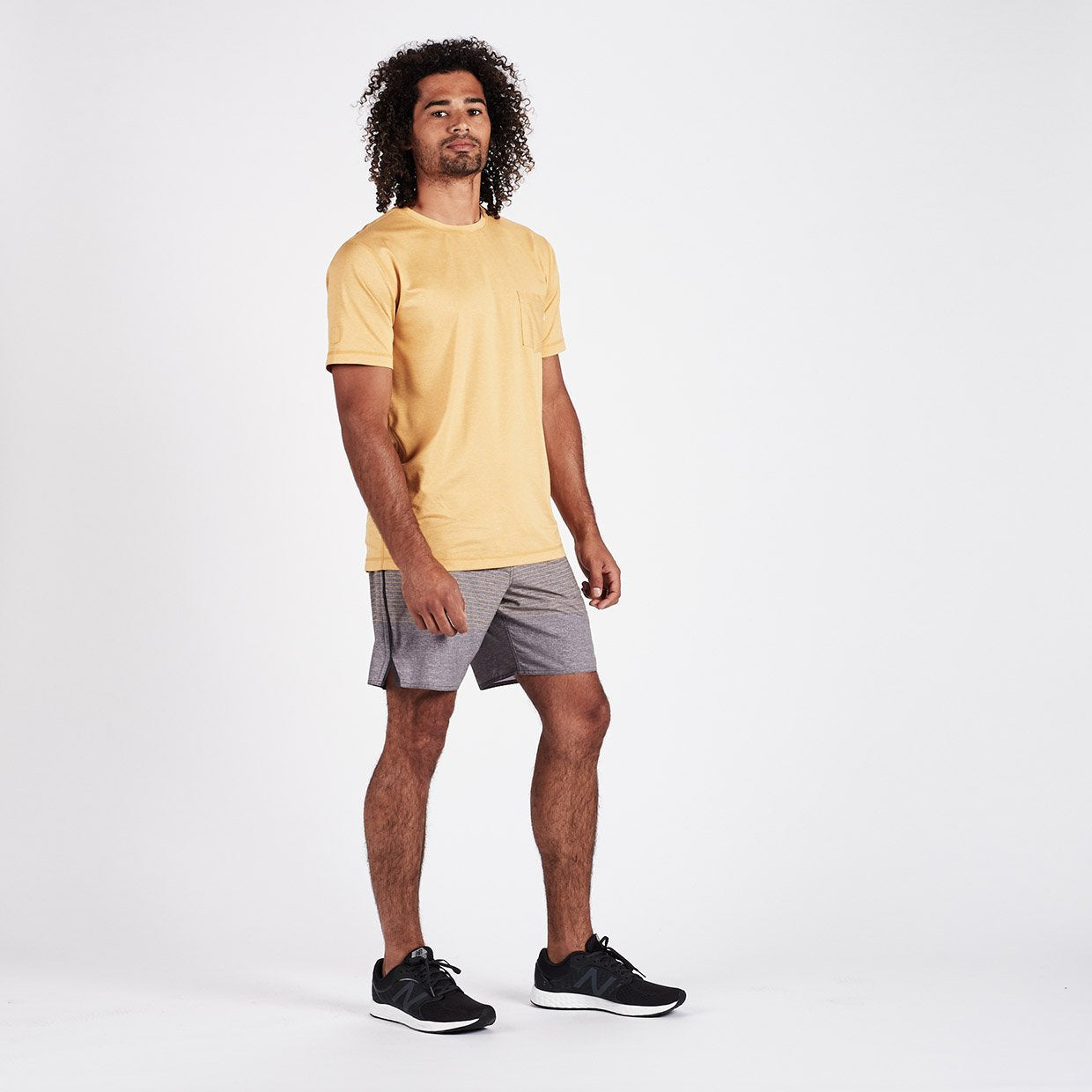 Tradewind Performance Tee | Saffron Heather - Image 3