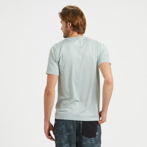 Tradewind Performance Tee | Sea Glass Heather