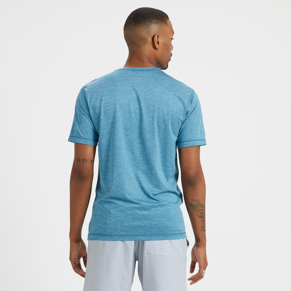 Tradewind Performance Tee | Sapphire Heather - Image 2