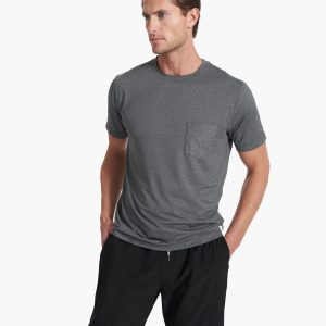 Tradewind Performance Tee | Heather Grey