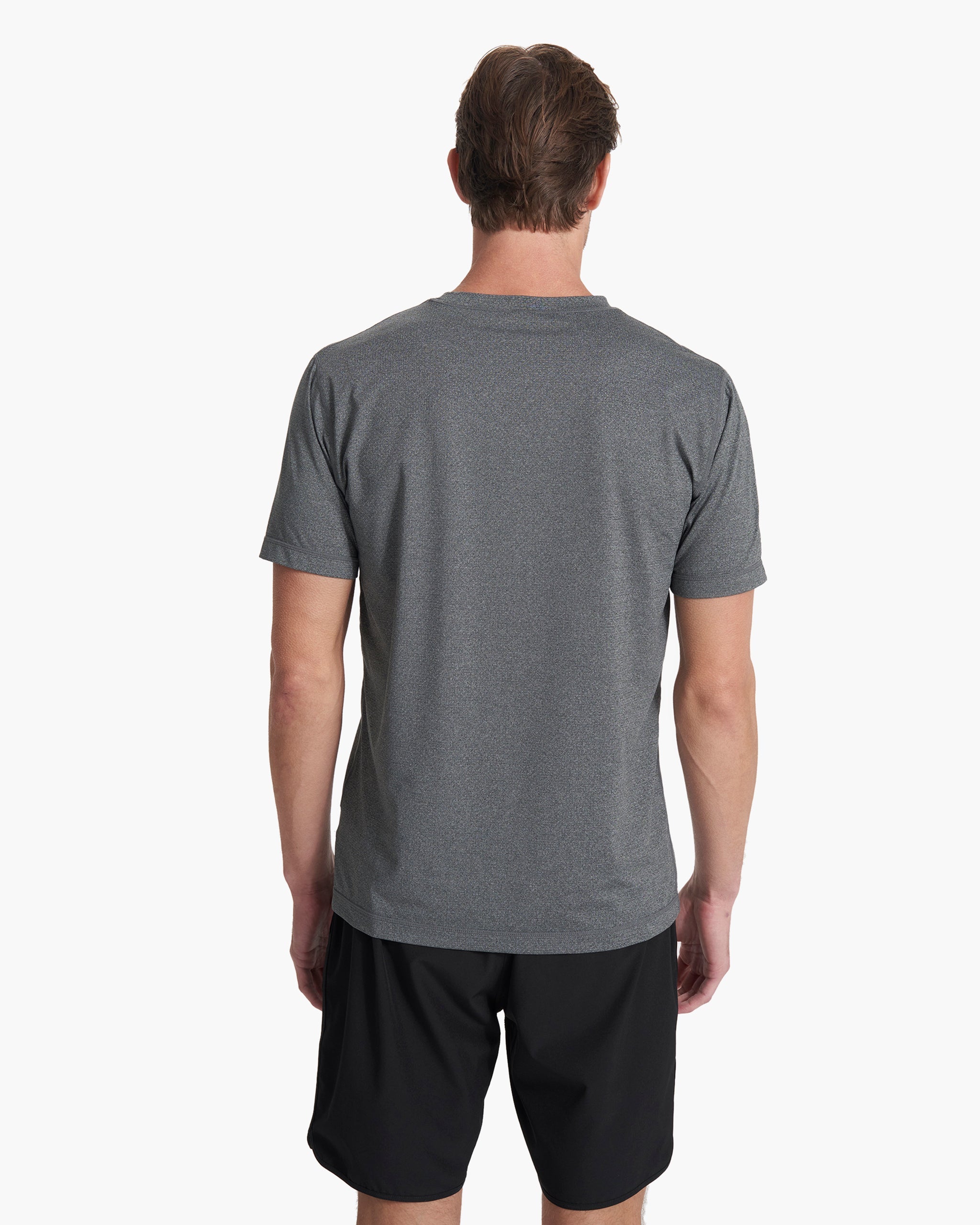 Tradewind Performance Tee | Heather Grey - Image 3