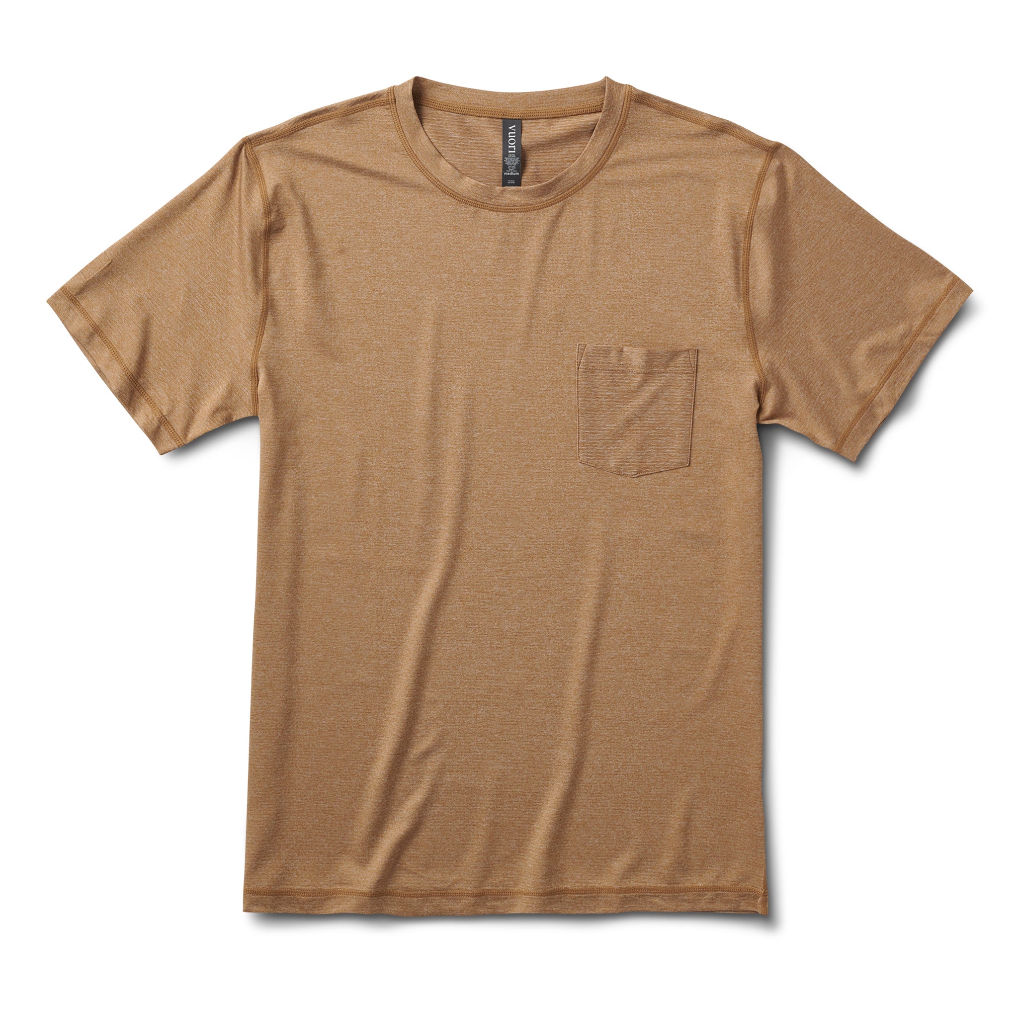 Tradewind Performance Tee | Tobacco Heather - Image 4