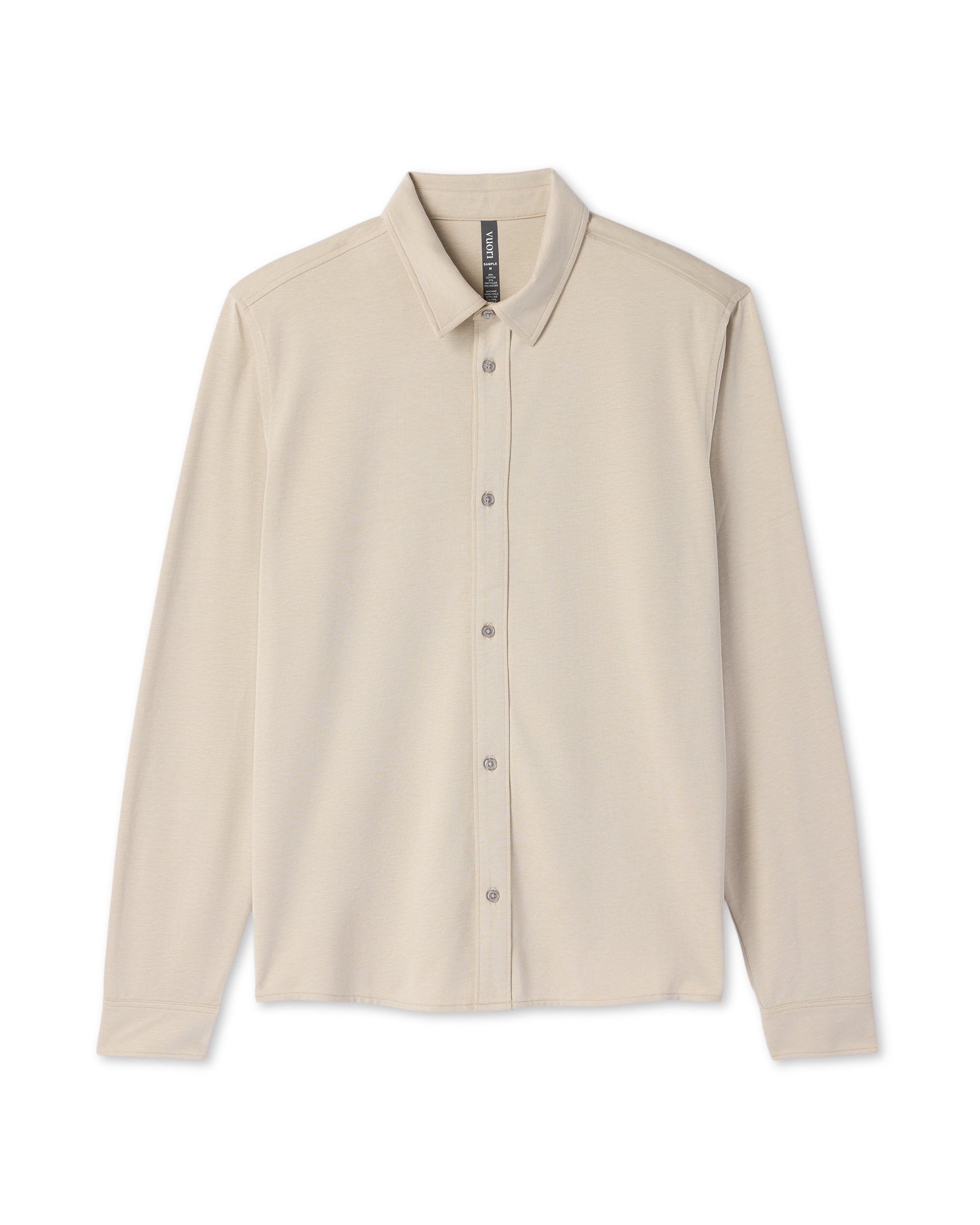 Long Sleeve Knit Oxford Button Down - Classic Fit | Trench - Image 6