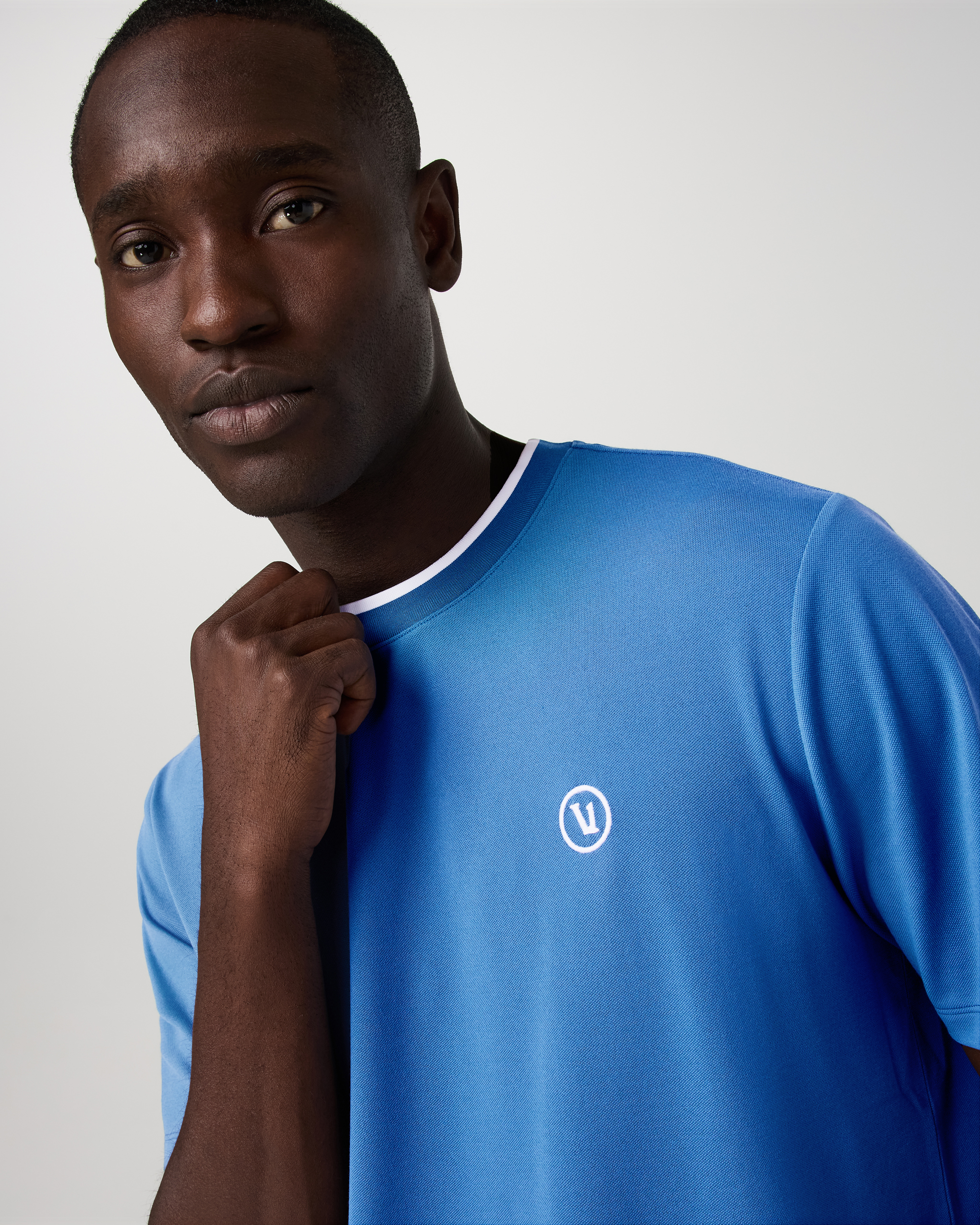 Short Sleeve Gamepoint Tee - Relaxed Fit | Court Blue - Image 2