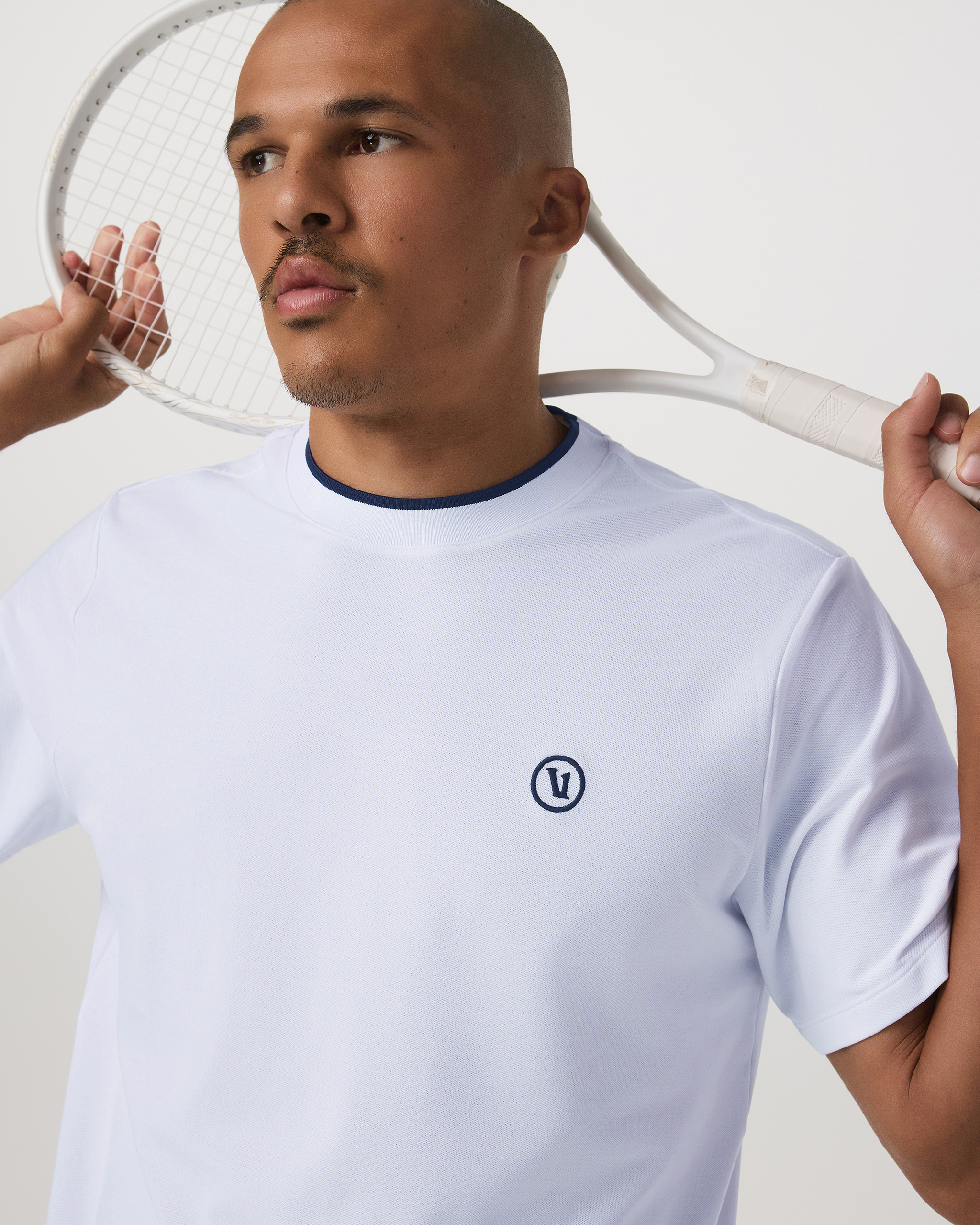 Short Sleeve Gamepoint Tee - Relaxed Fit | White - Image 4