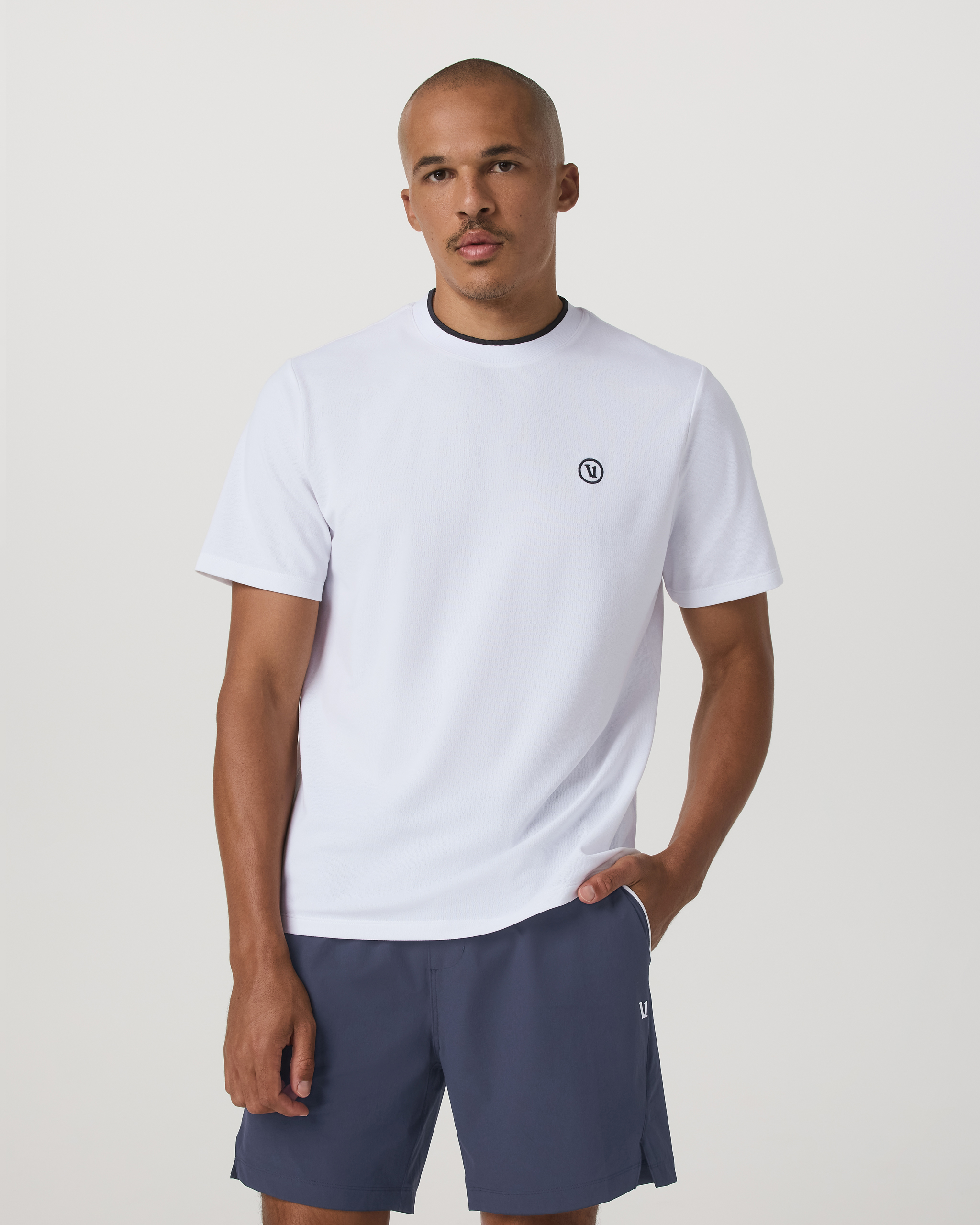 Short Sleeve Gamepoint Tee - Relaxed Fit | White - Image 2