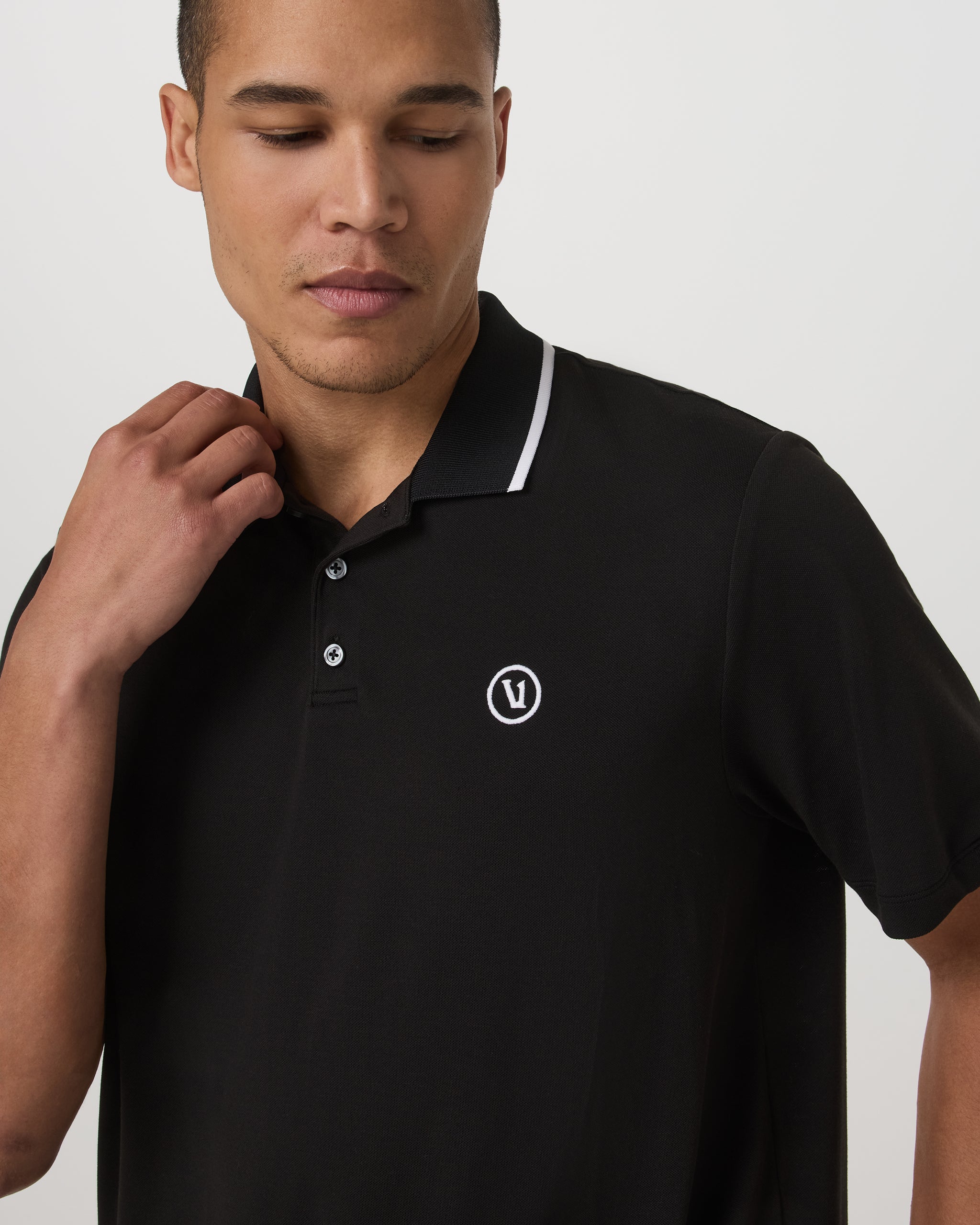 Short Sleeve Gamepoint Polo 2.0 | Black - Image 2