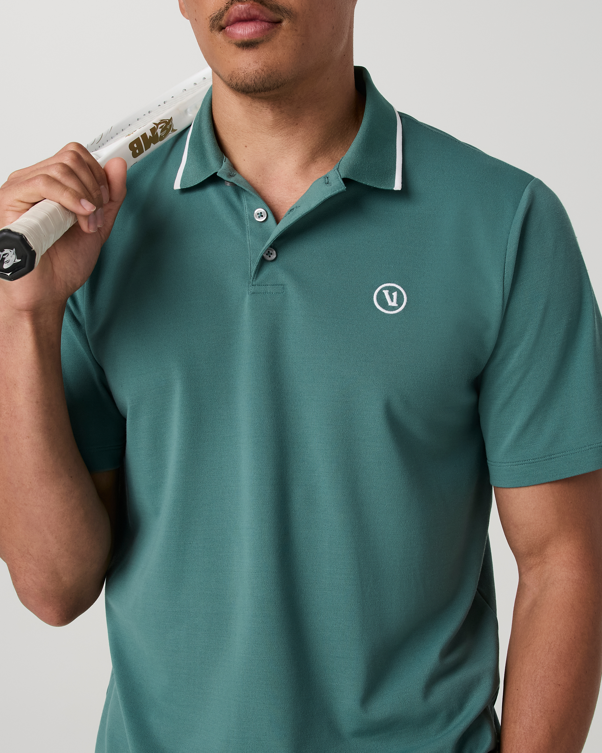 Short Sleeve Gamepoint Polo 2.0 | Dark Cyan - Image 2