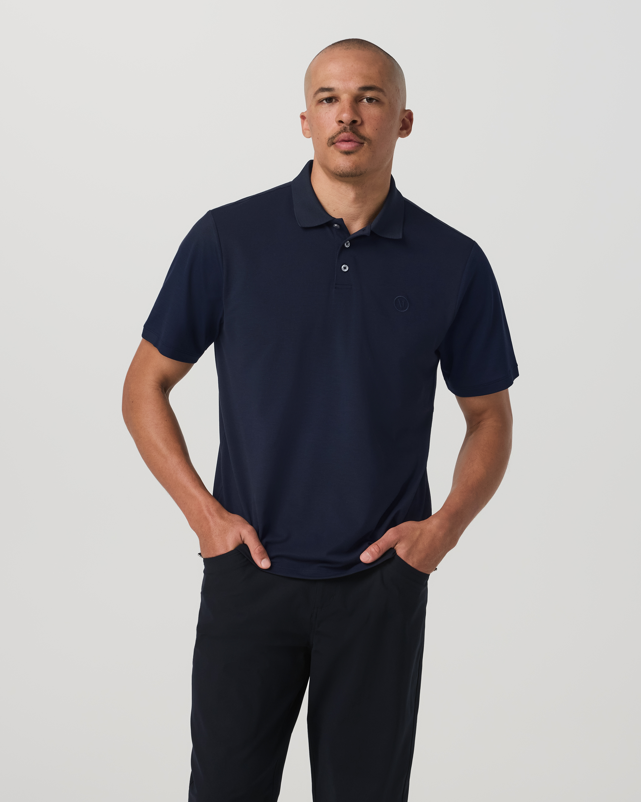 Short Sleeve Gamepoint Polo 2.0 | Ink Non Tipped