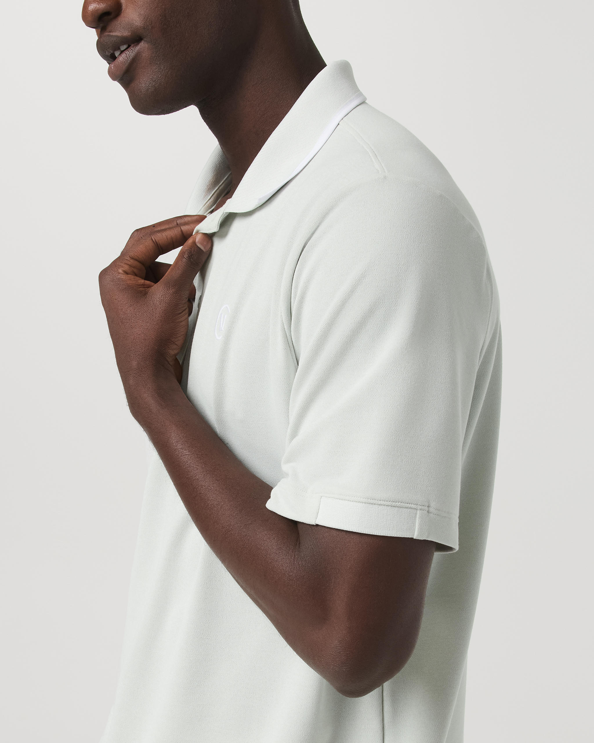 Short Sleeve Gamepoint Polo 2.0 | Moonstone - Image 5