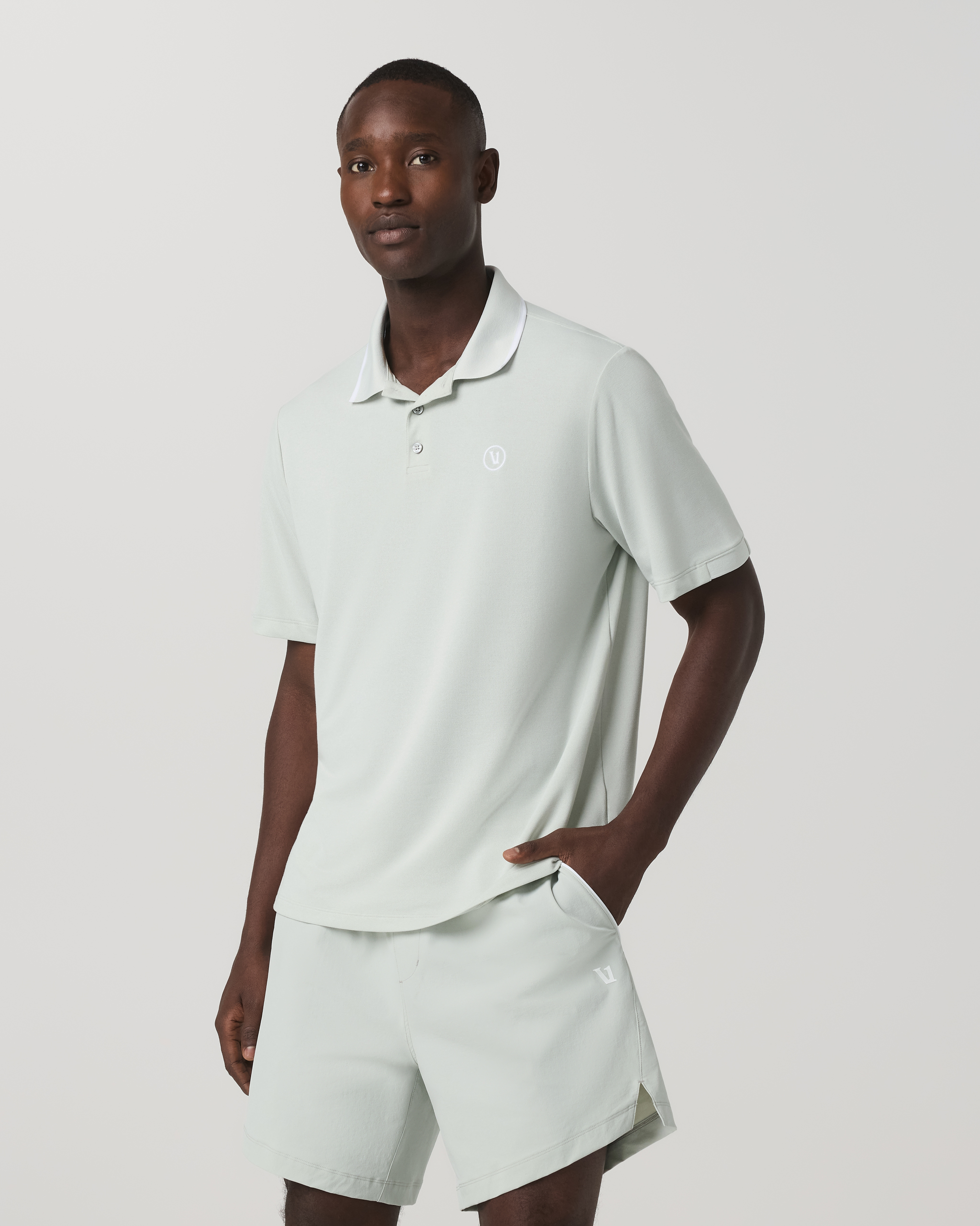 Short Sleeve Gamepoint Polo 2.0 | Moonstone
