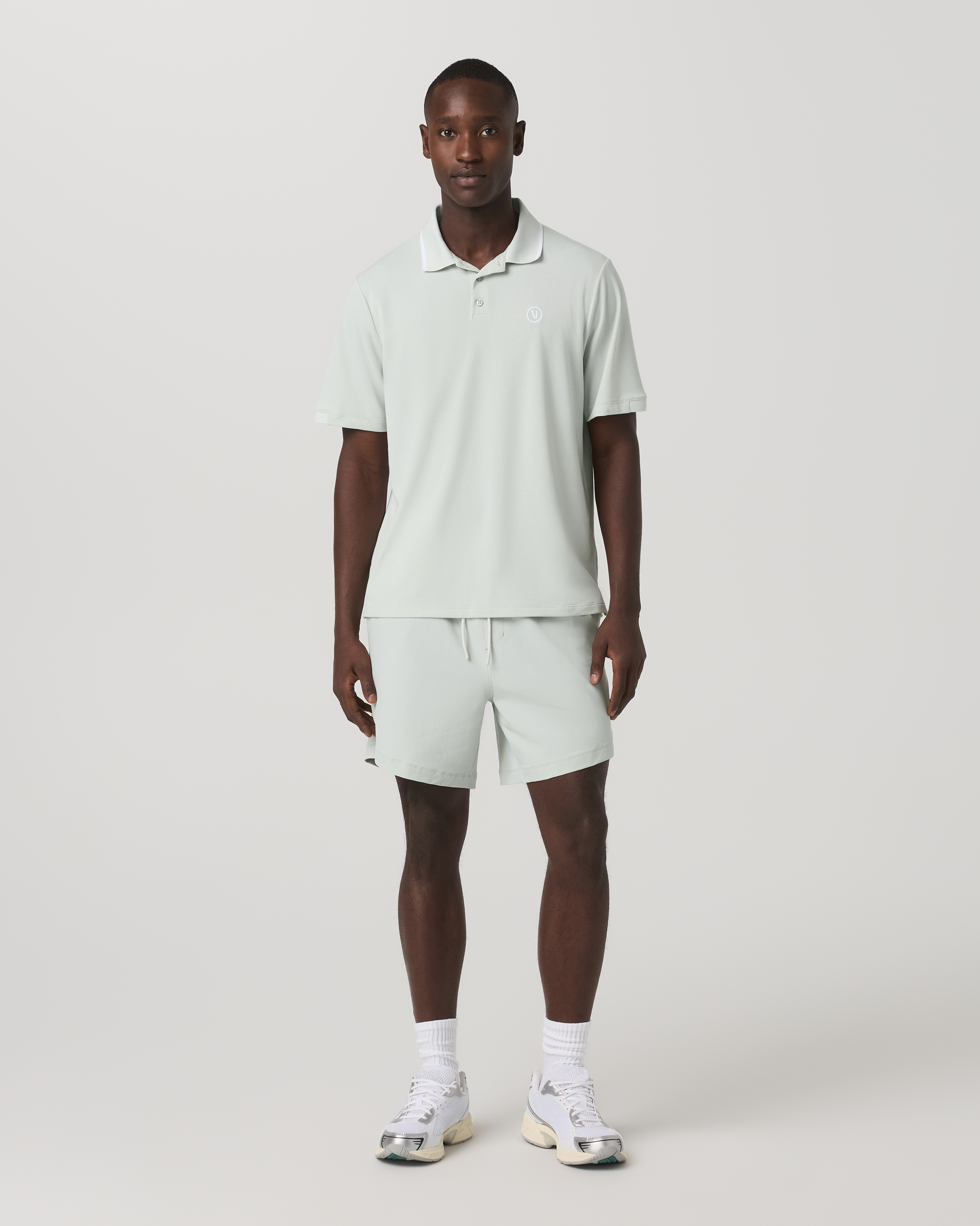 Short Sleeve Gamepoint Polo 2.0 | Moonstone - Image 3