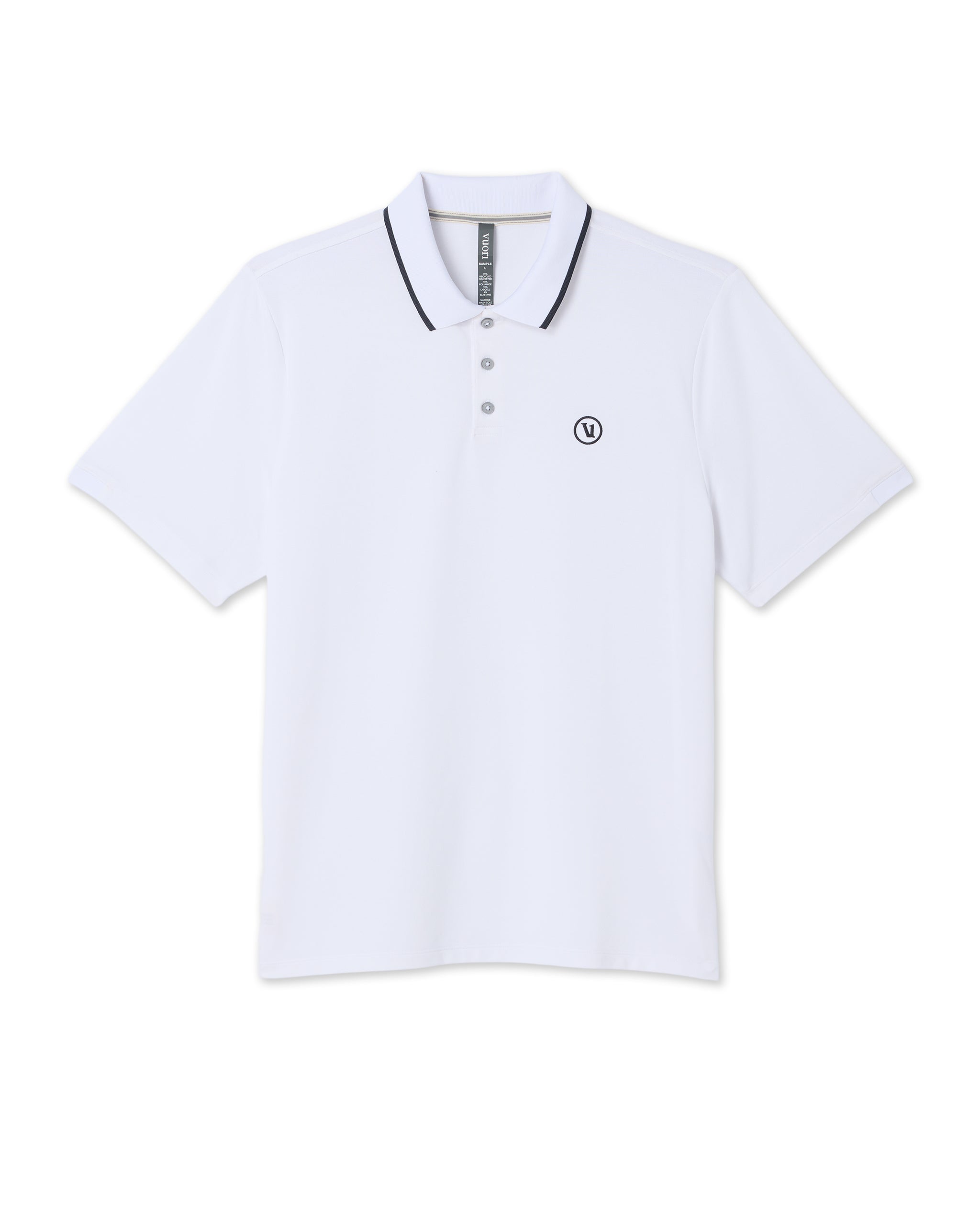 Short Sleeve Gamepoint Polo 2.0 | White - Image 6