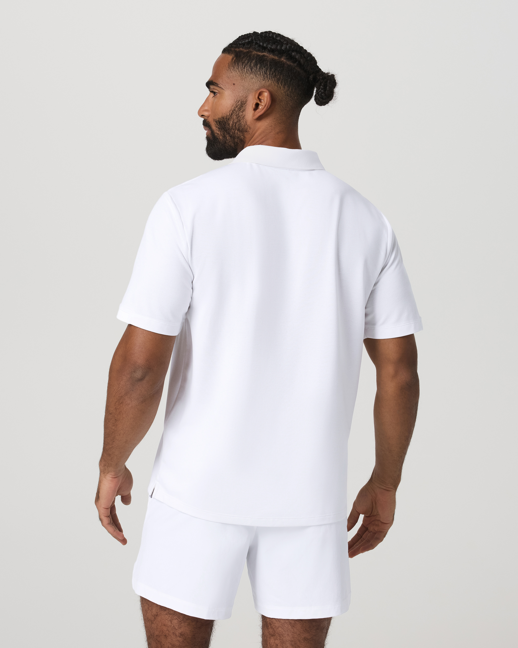 Short Sleeve Gamepoint Polo 2.0 | White Non Tipped - Image 4